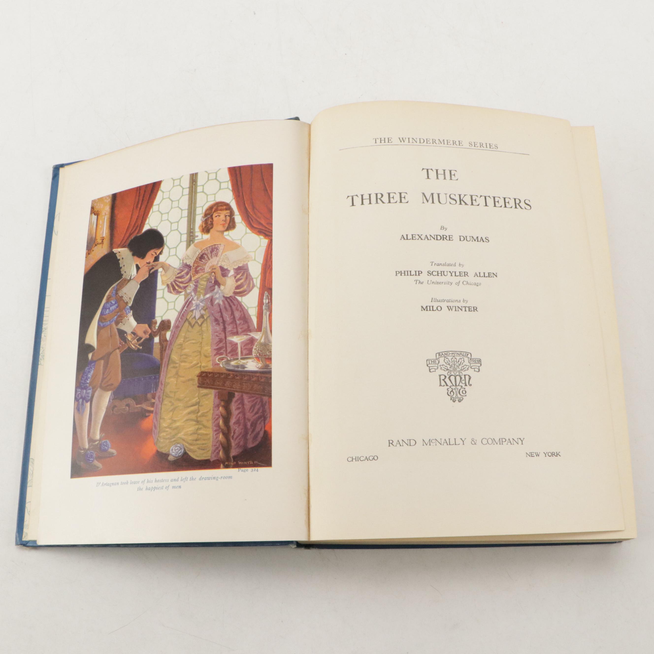 Illustrated "The Three Musketeers" by Alexandre Dumas and More Books