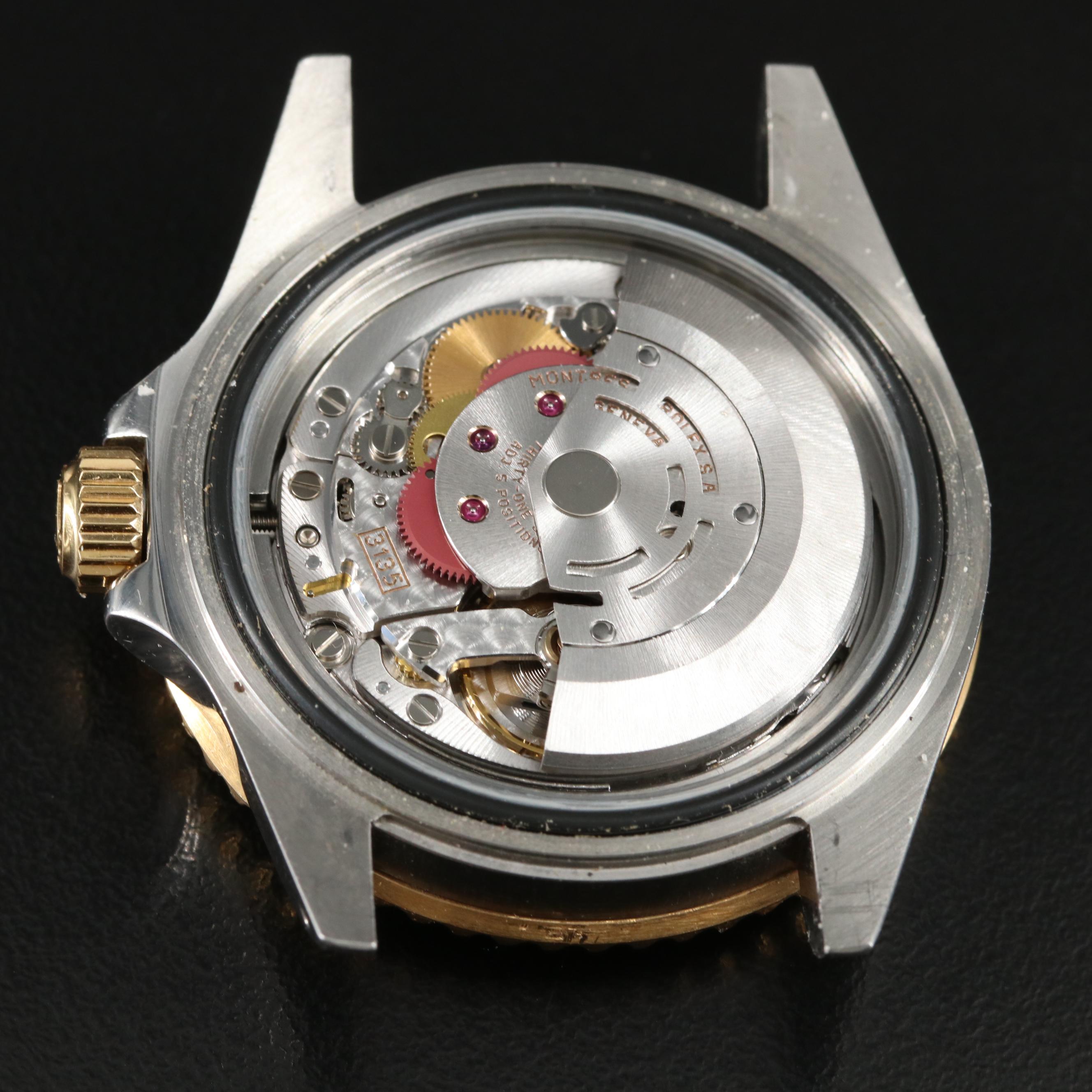 1990 Rolex Submariner Blue Dial Two-Tone Oyster Watch