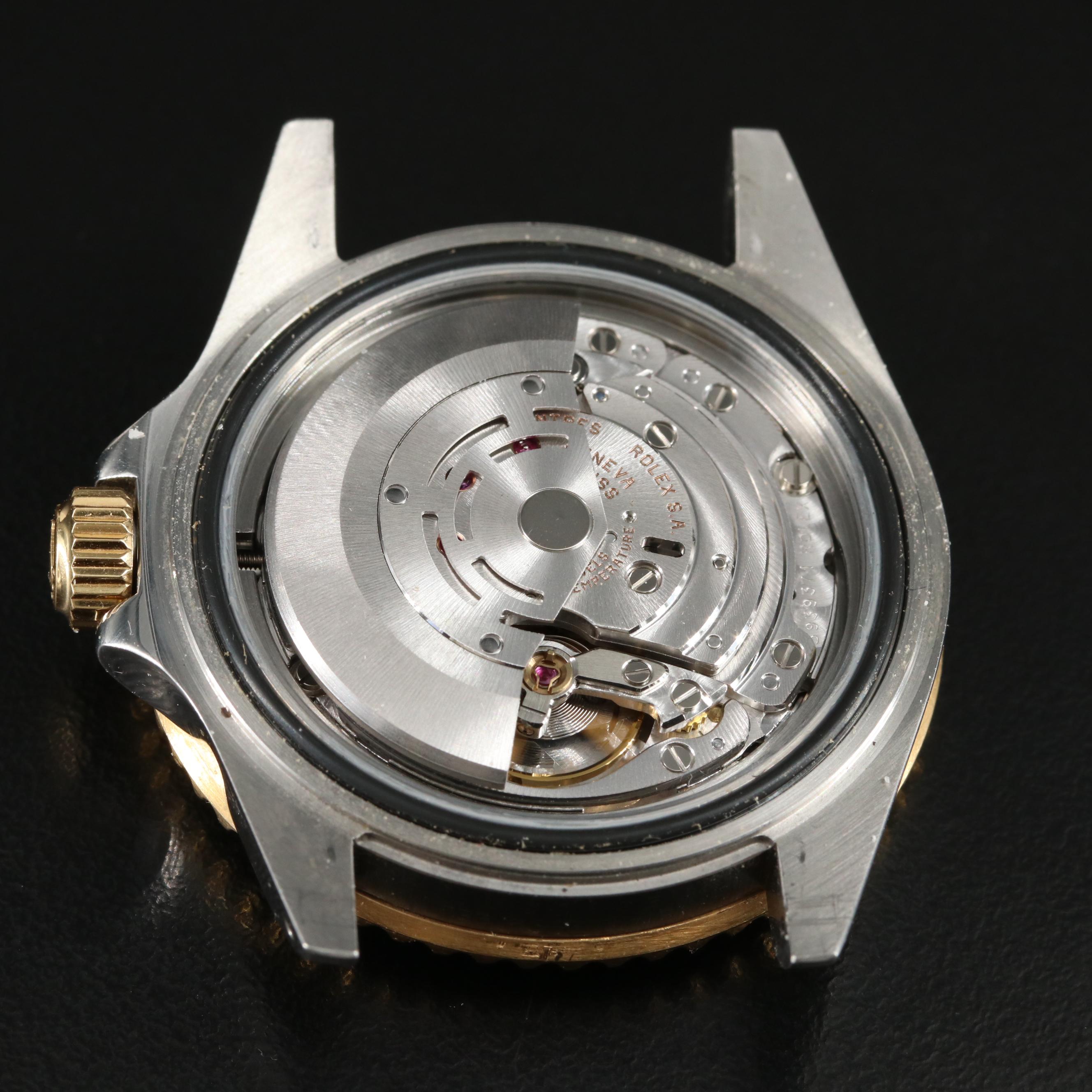 1990 Rolex Submariner Blue Dial Two-Tone Oyster Watch