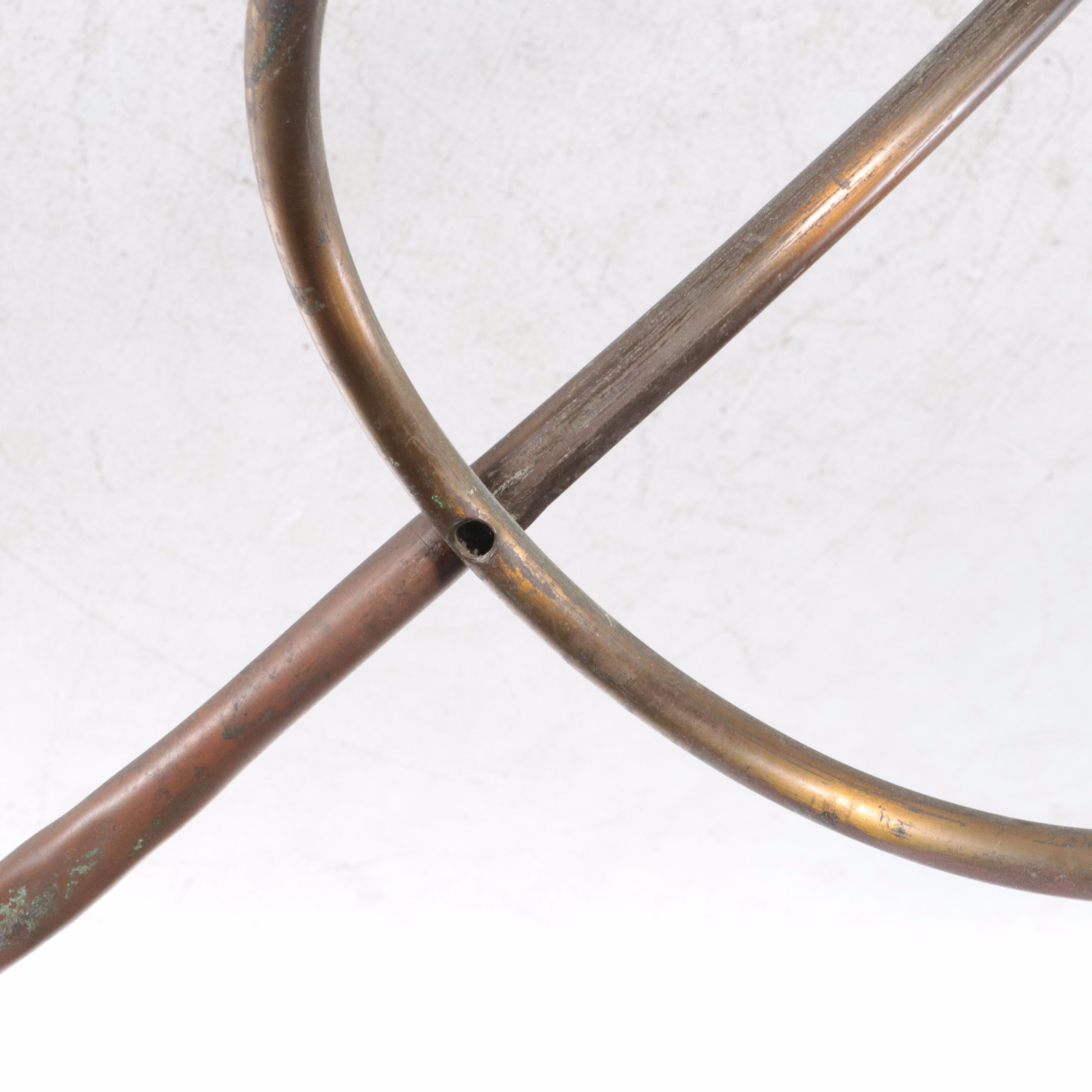 Victorian Style Metal Plated Coat Rack