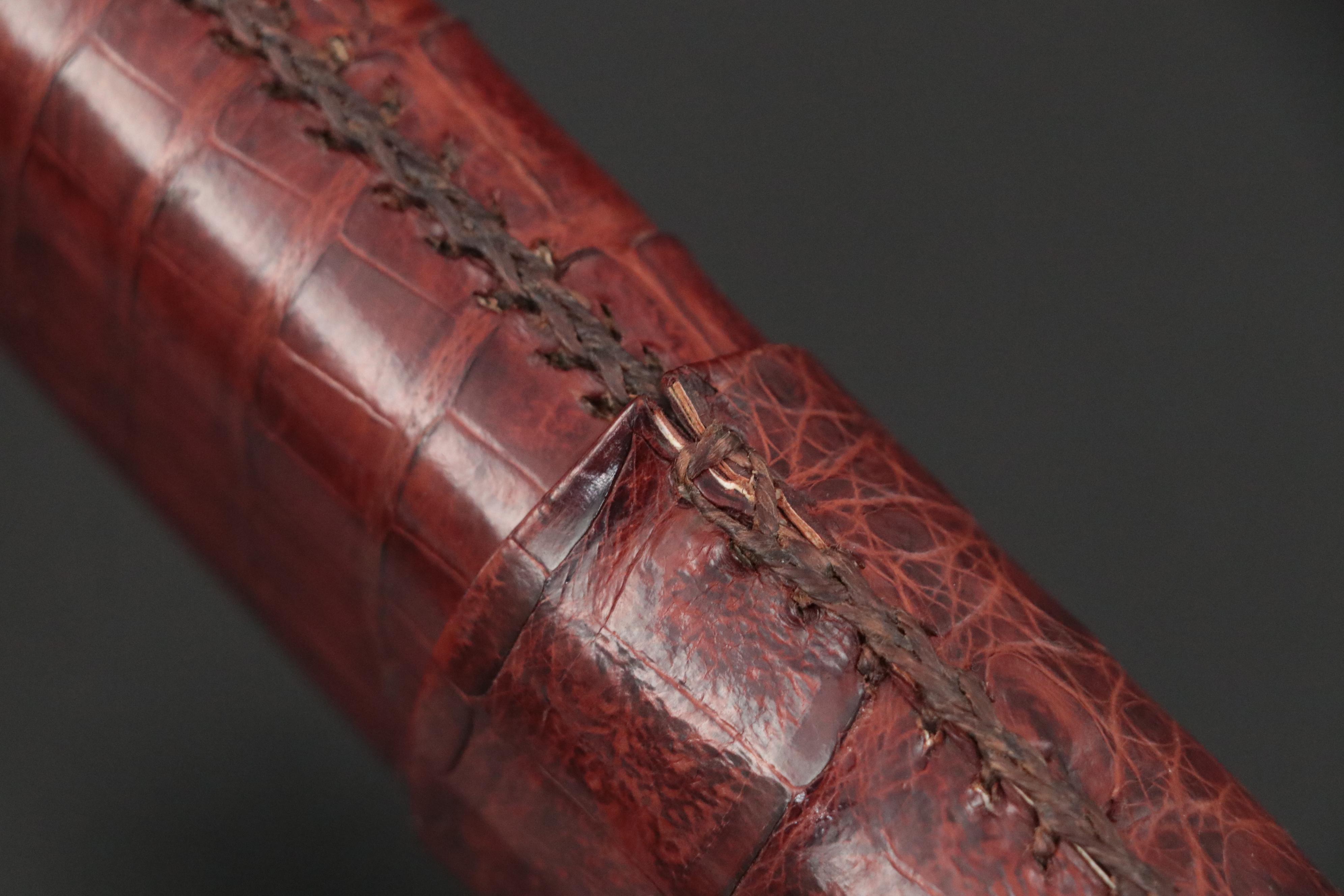 James Dixon & Sons Ltd Sterling Silver Base Hip Flask with Leather Cigar Case