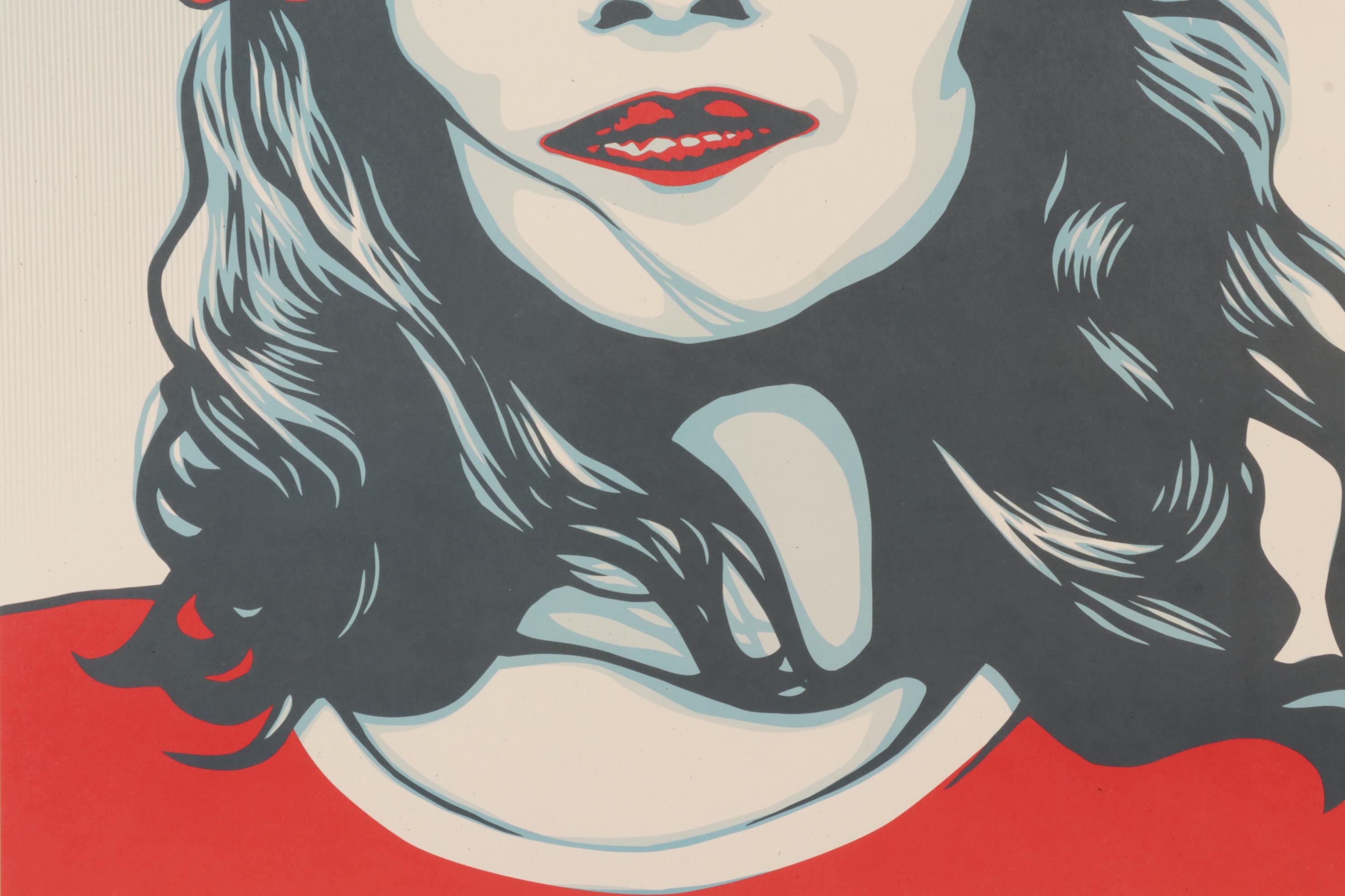 Shepard Fairey for Amplifier Offset Poster "We the People: Defend Dignity"