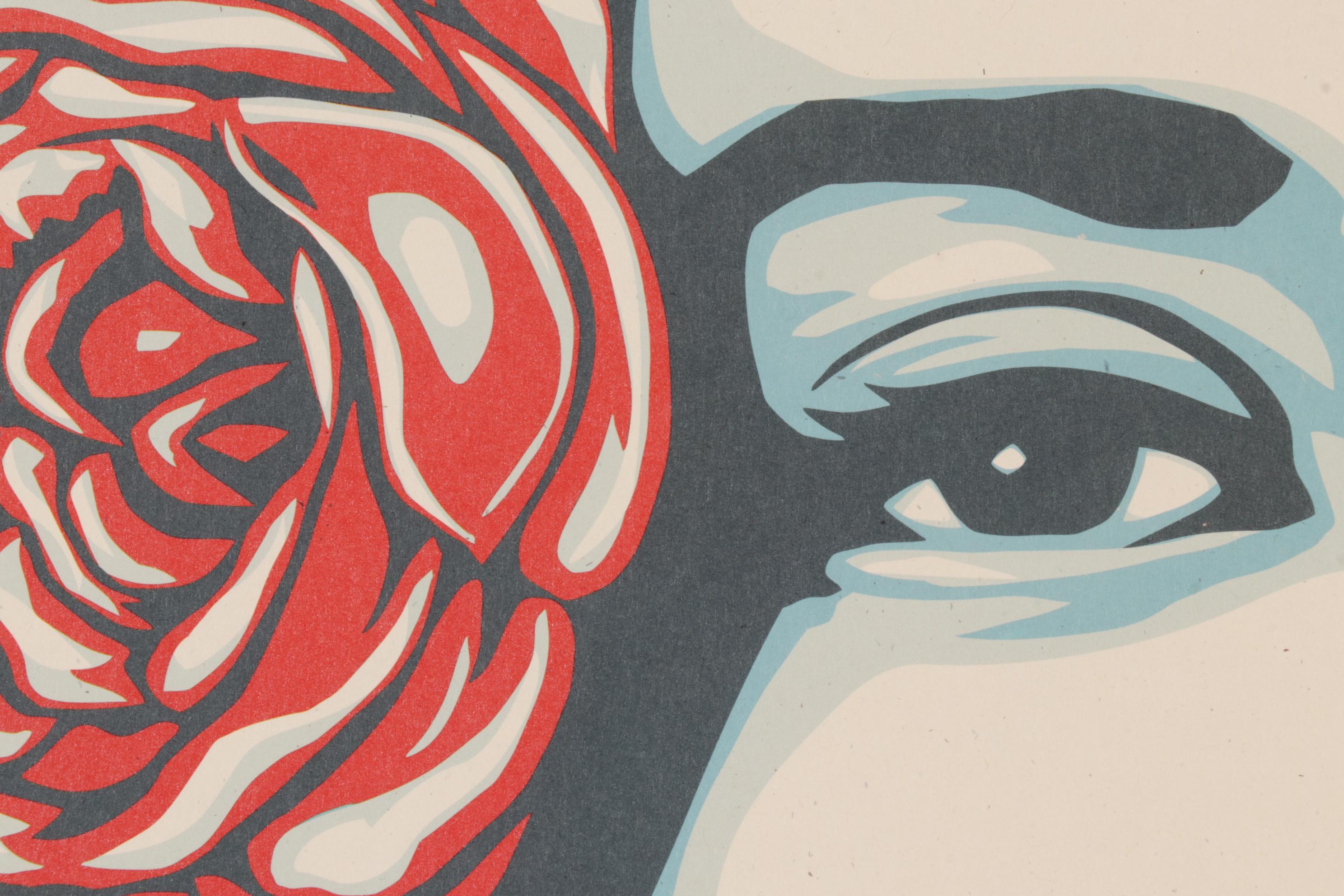 Shepard Fairey for Amplifier Offset Poster "We the People: Defend Dignity"