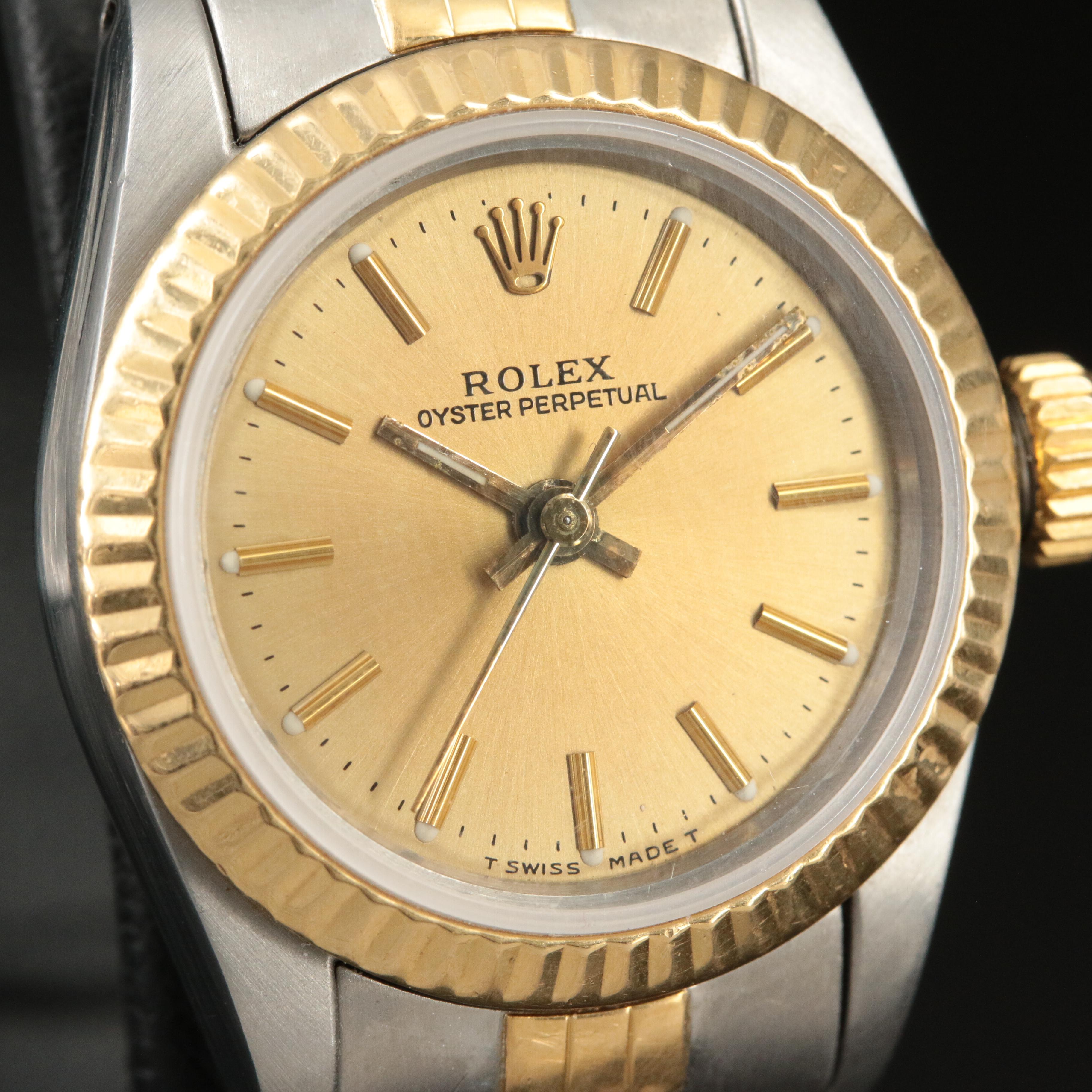 1989 Rolex Oyster Perpetual Watch