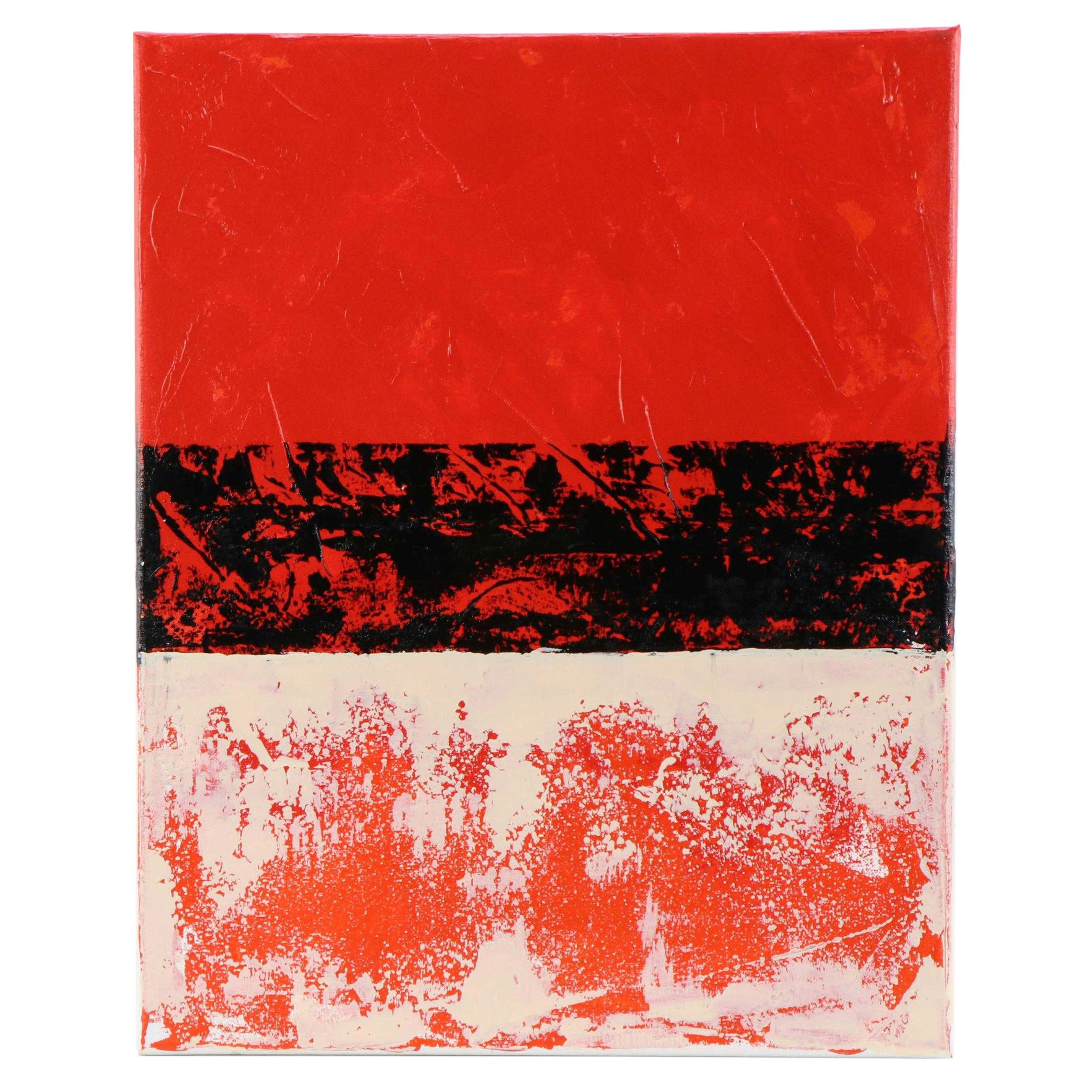 Sanna Abstract Acrylic Painting "Sweet Dreams," 2023