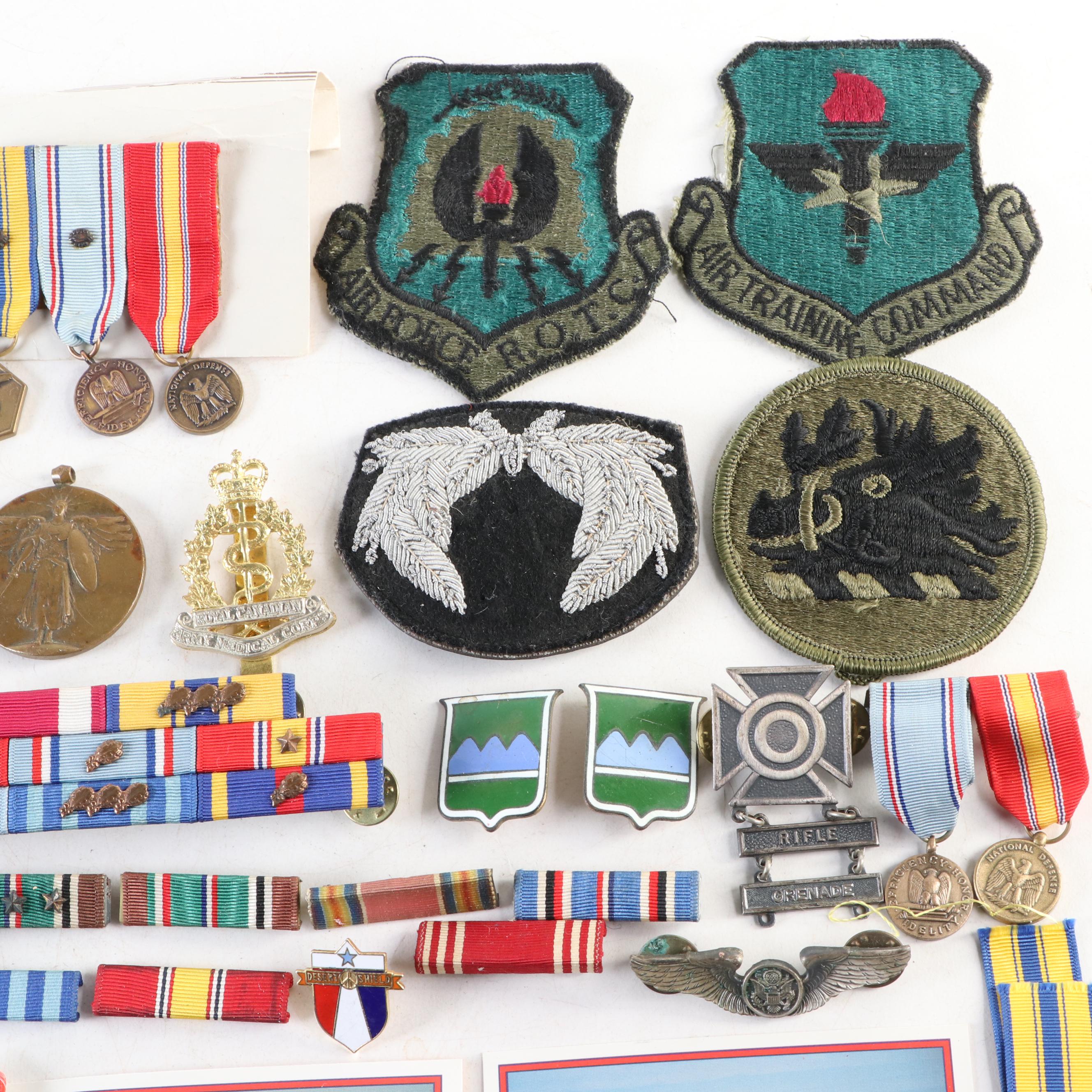 United States Air Force Patches, Pins, Medals, Ribbons, and Other Militaria