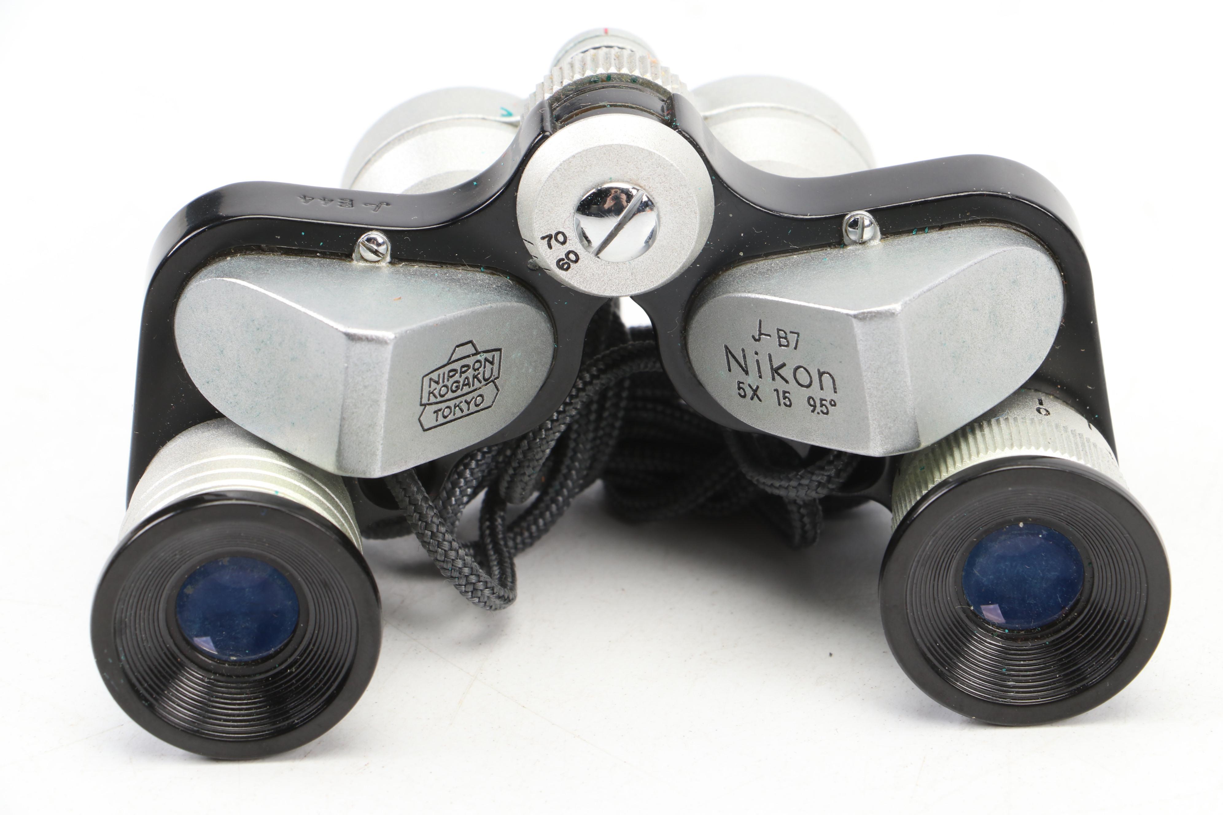 Nikon Wide Angle J-B7 Binoculars with Case