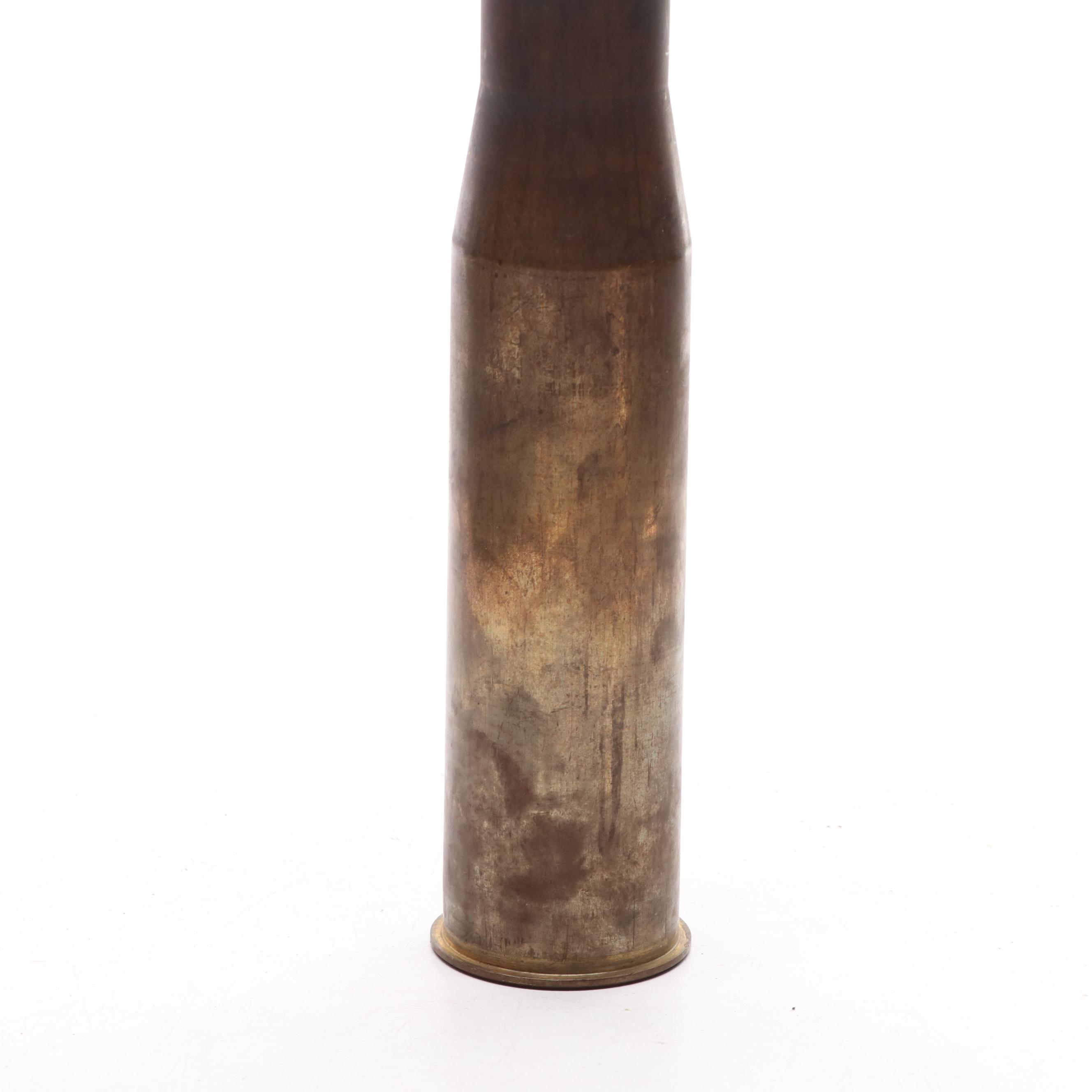 World War II Era M6A1 Inert Anti-Tank Rocket Shell and M16 Shell