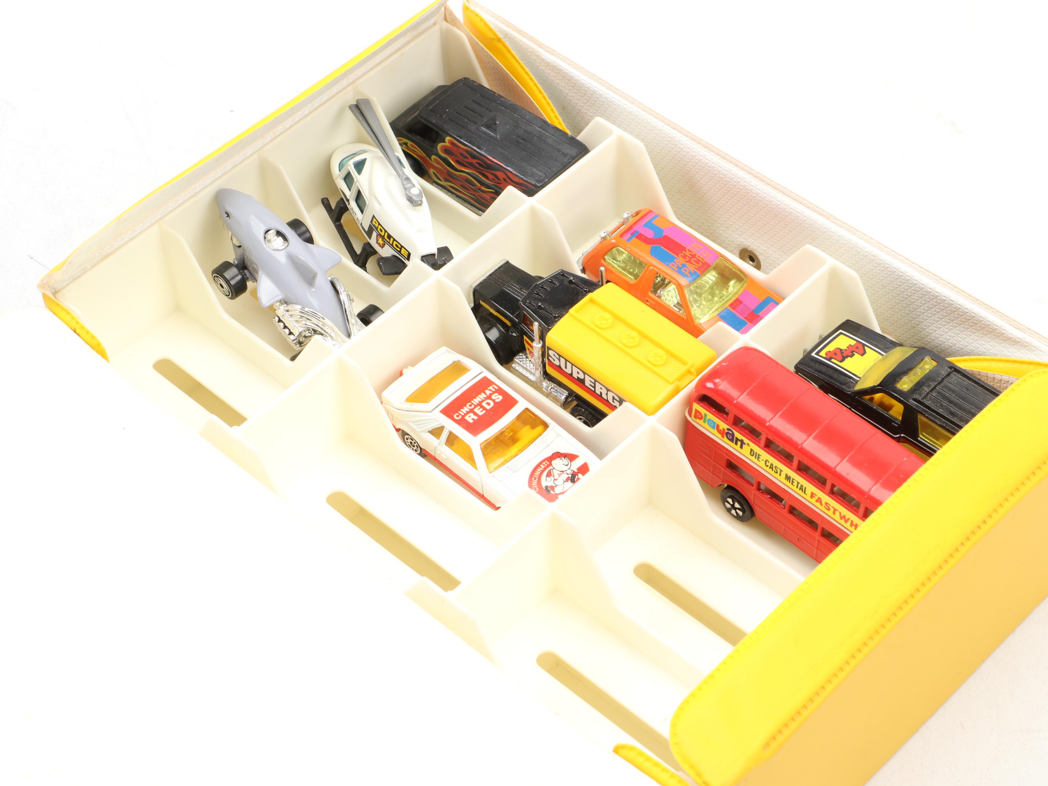 Hot Wheels "Packin Pacer", "Blazer 4x4" and More Diecast Toy Cars with Case