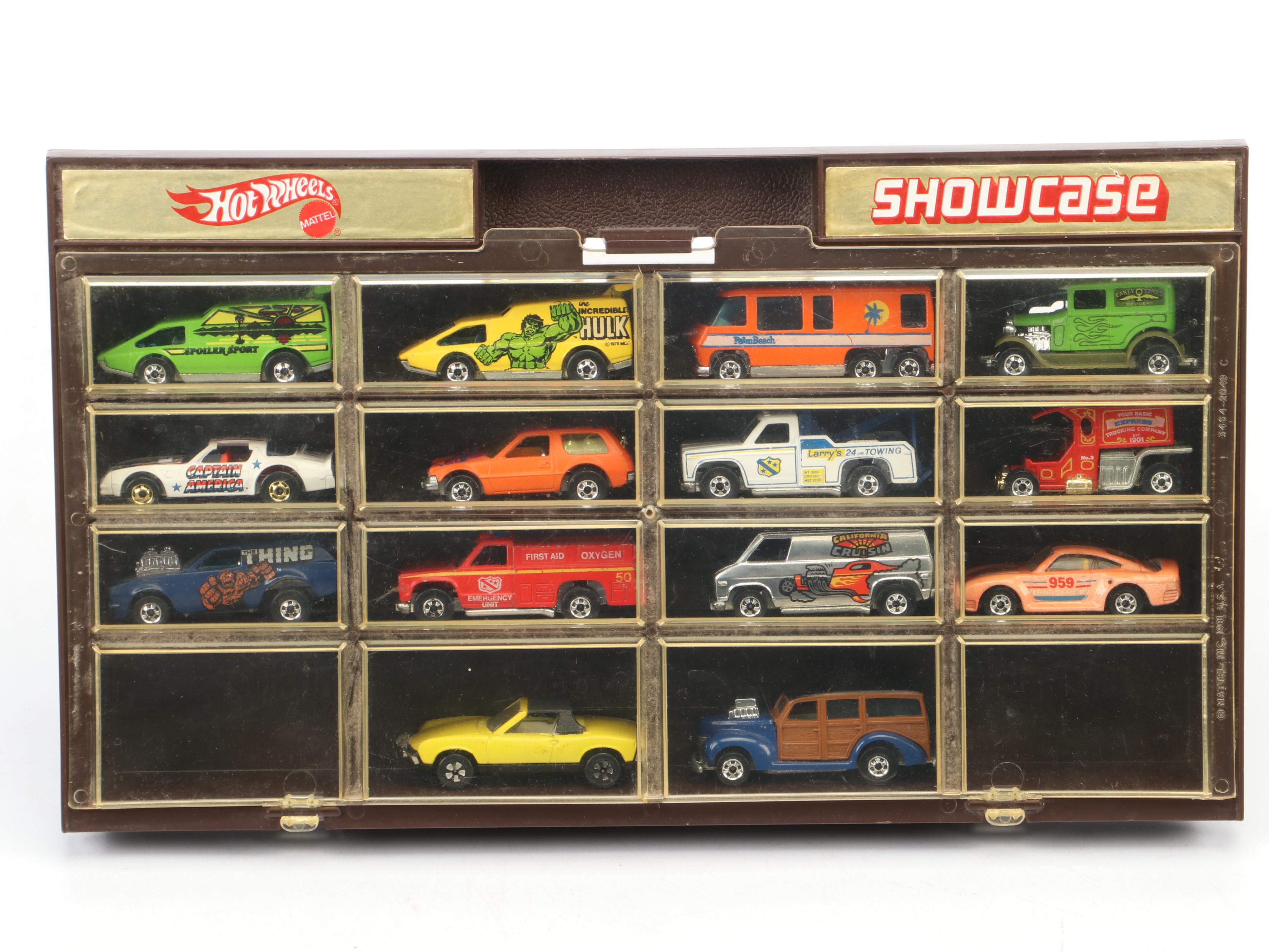 Hot Wheels "Packin Pacer", "Blazer 4x4" and More Diecast Toy Cars with Case