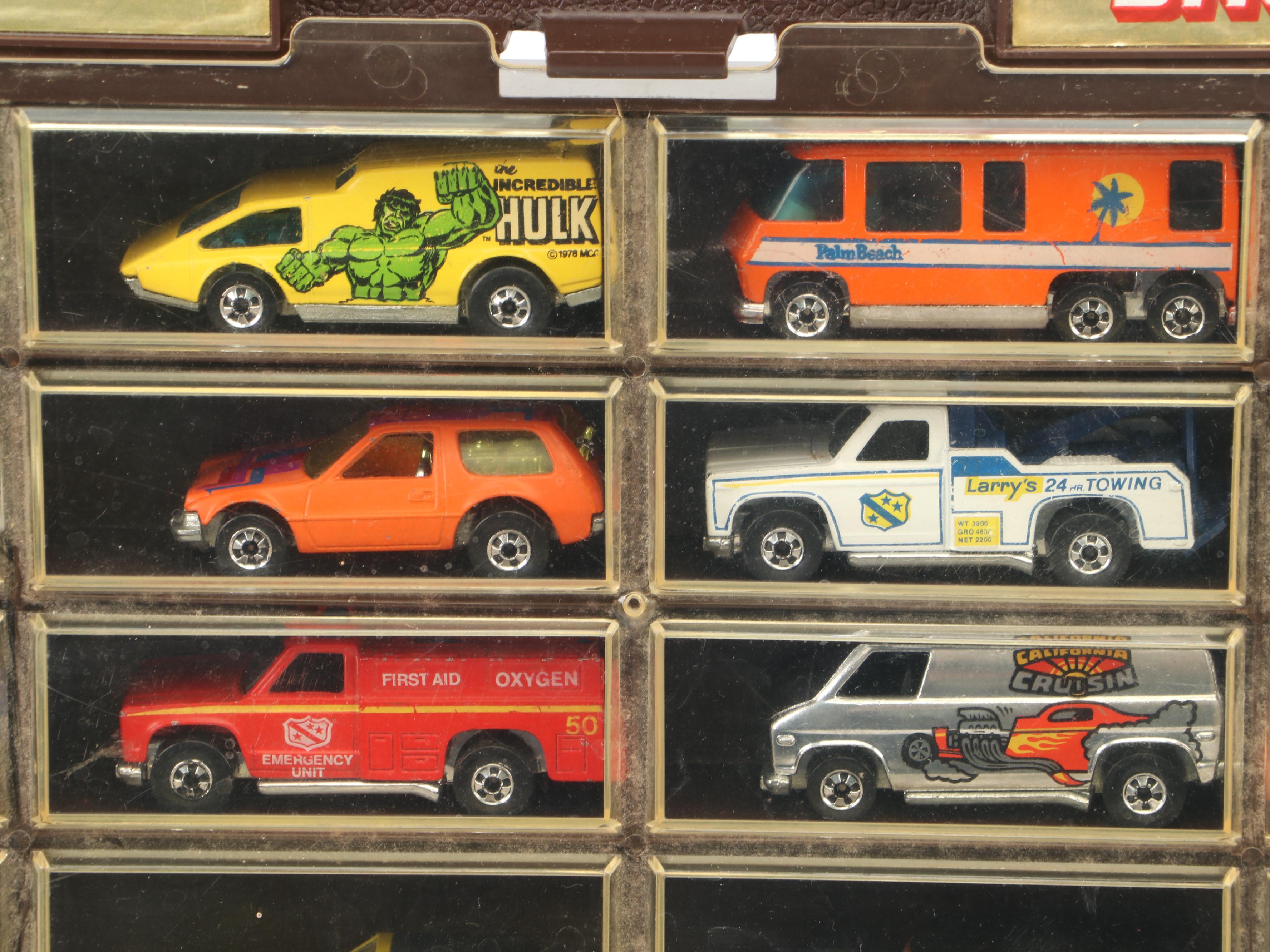 Hot Wheels "Packin Pacer", "Blazer 4x4" and More Diecast Toy Cars with Case