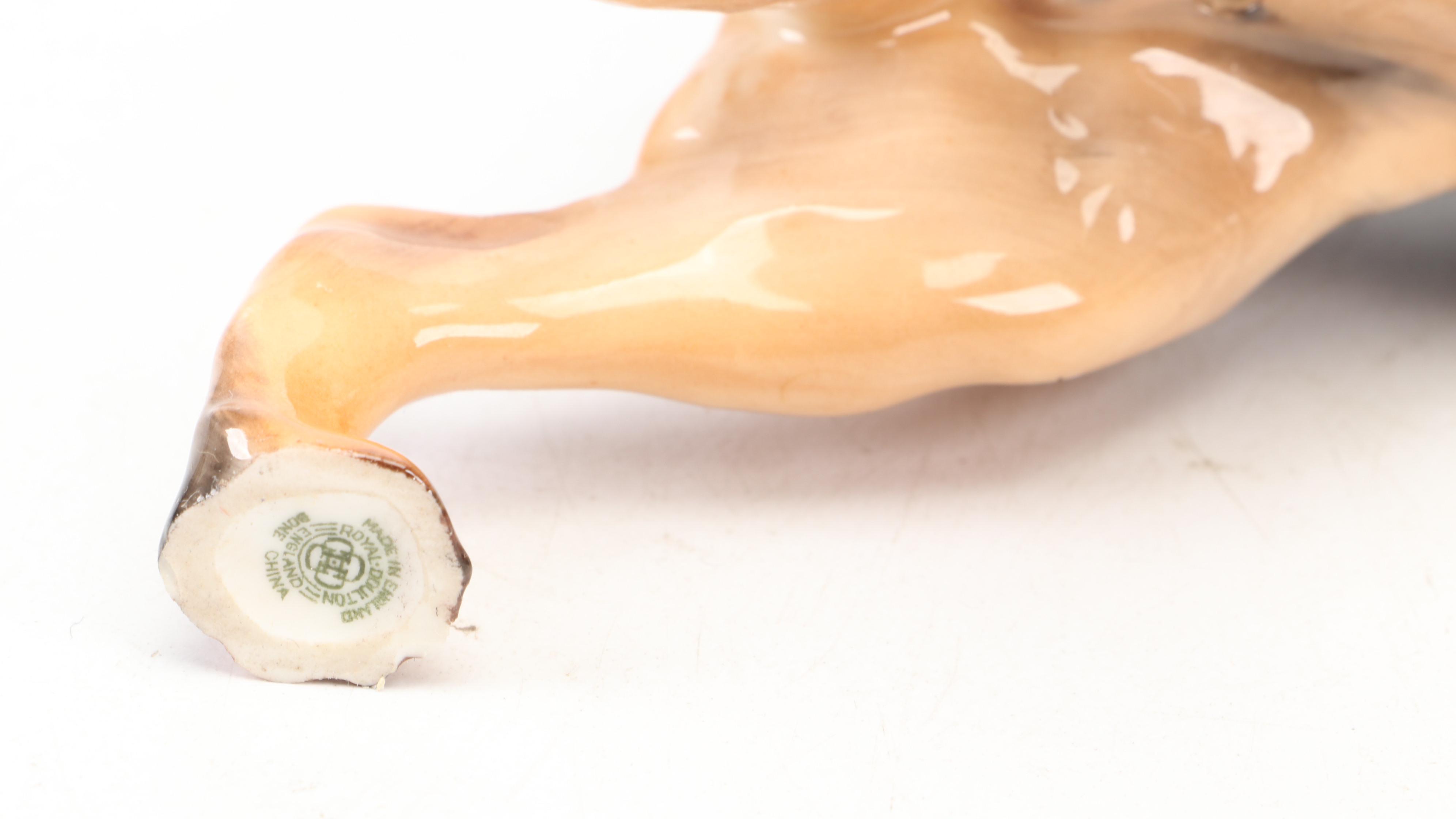 Royal Doulton Bone China Alsatian and Sandicast Cast Resin Labrador Figurines