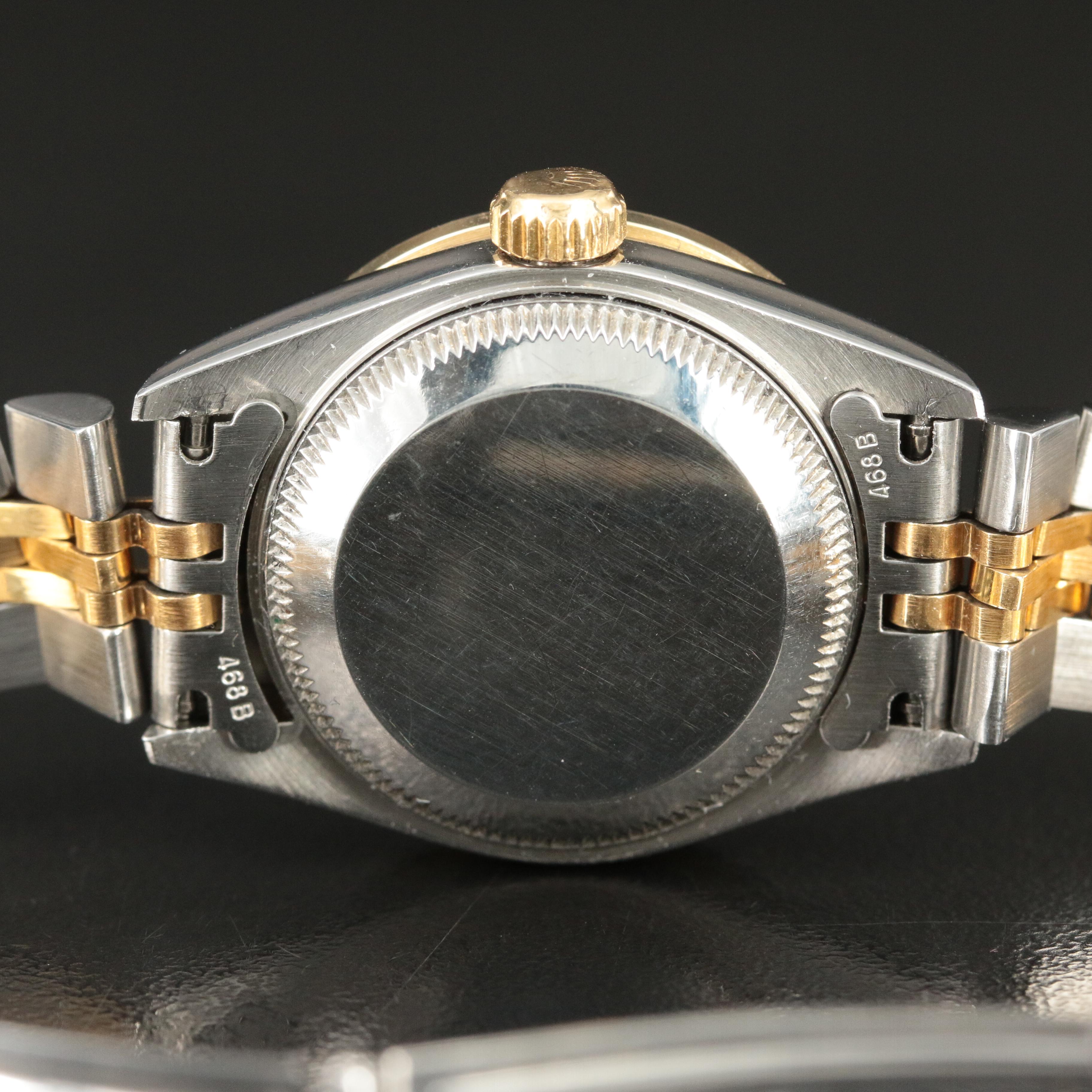 2002 Rolex Custom 1.15 CTW Diamond Dial and Bezel Datejust Watch