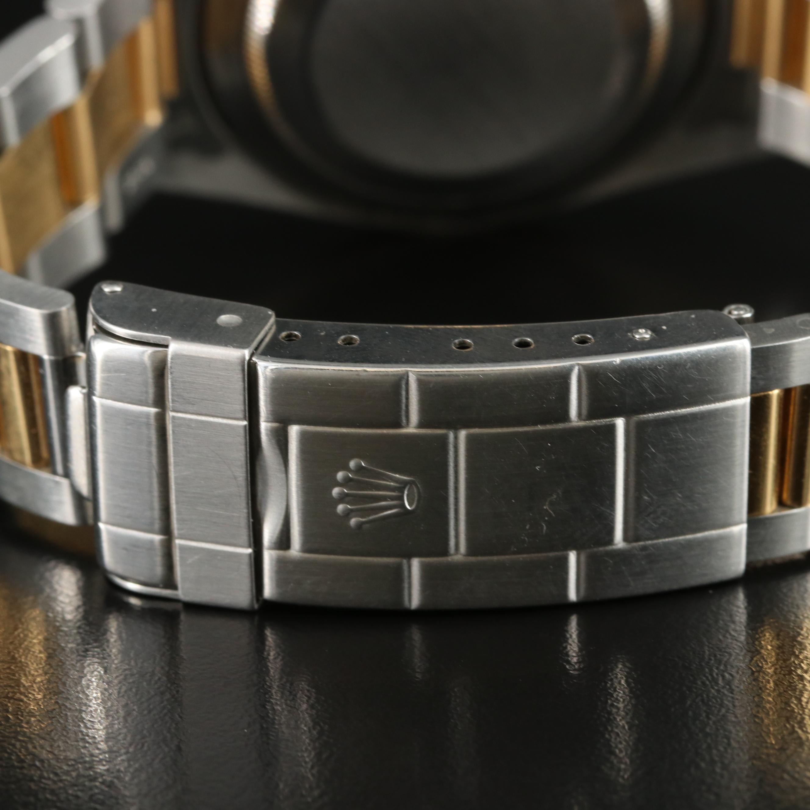 1990 Rolex Submariner Blue Dial Two-Tone Oyster Watch