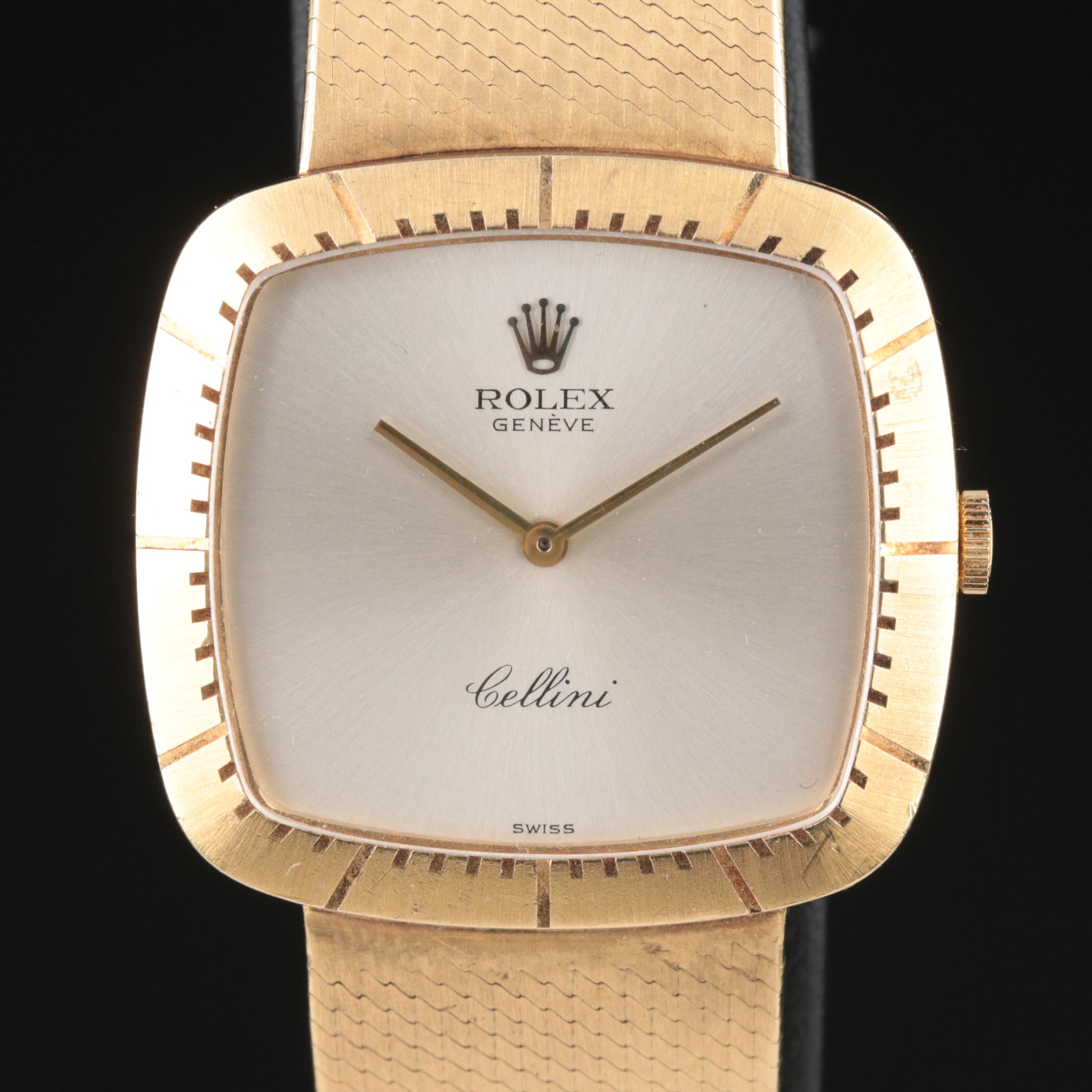 1974 18K Rolex Cellini Manual Wind Watch