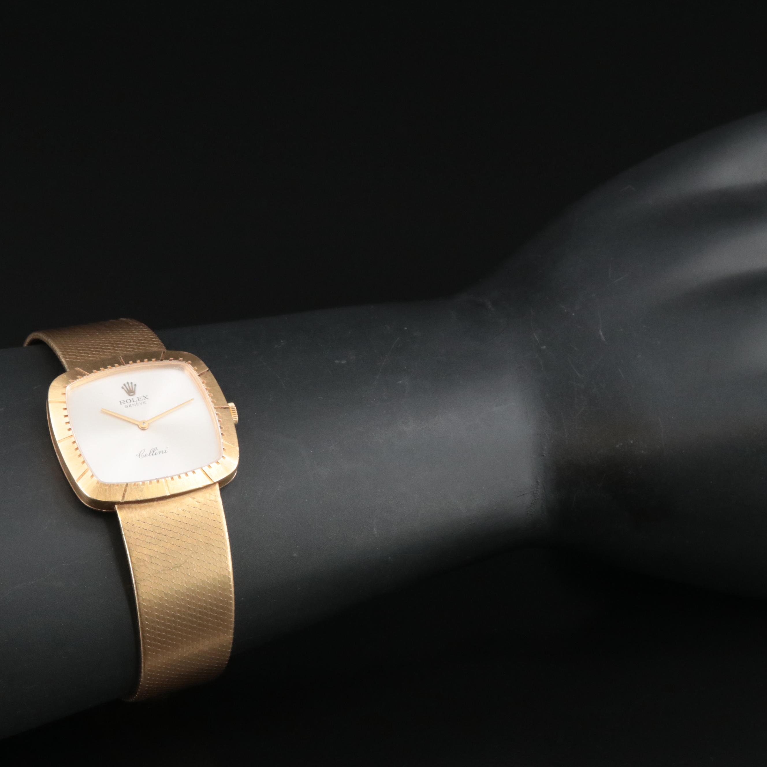 1974 18K Rolex Cellini Manual Wind Watch