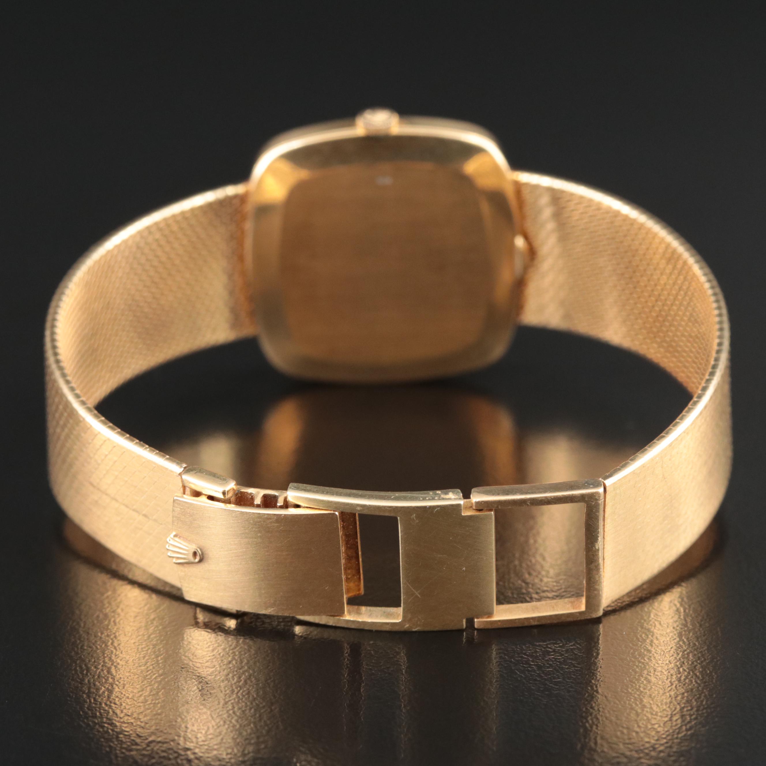 1974 18K Rolex Cellini Manual Wind Watch