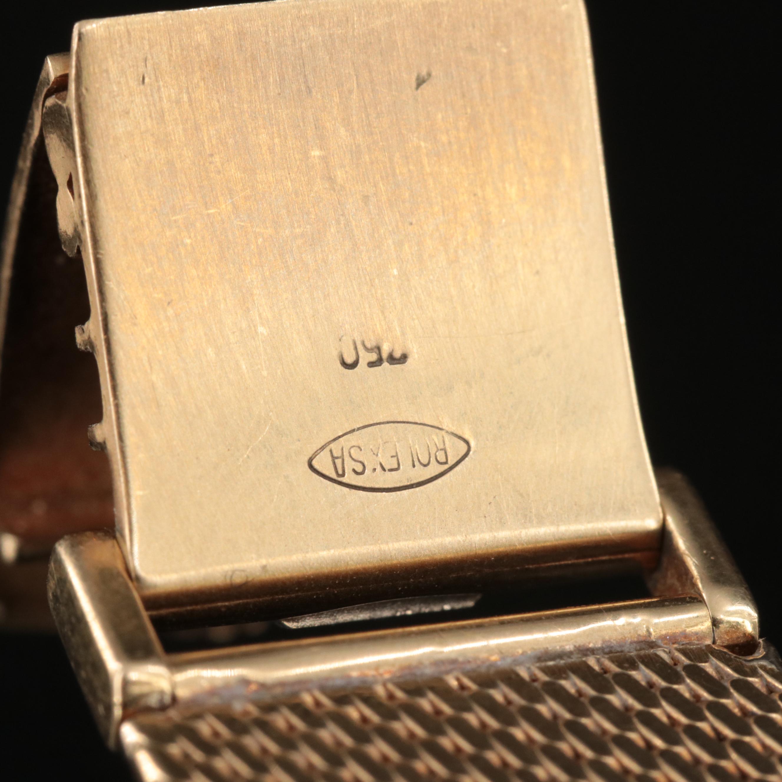 1974 18K Rolex Cellini Manual Wind Watch