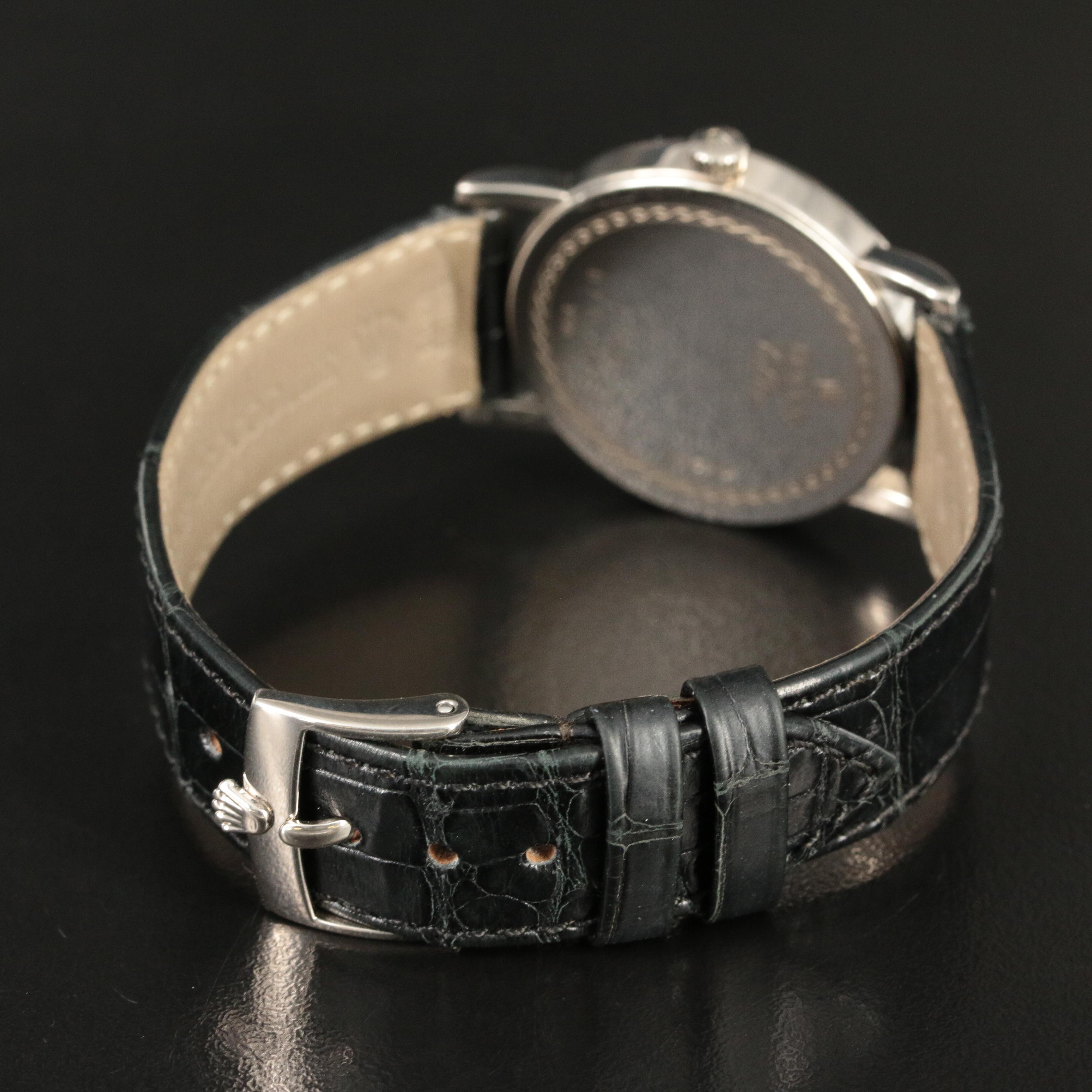 2005 18K Rolex Cellini Stem Wind Watch