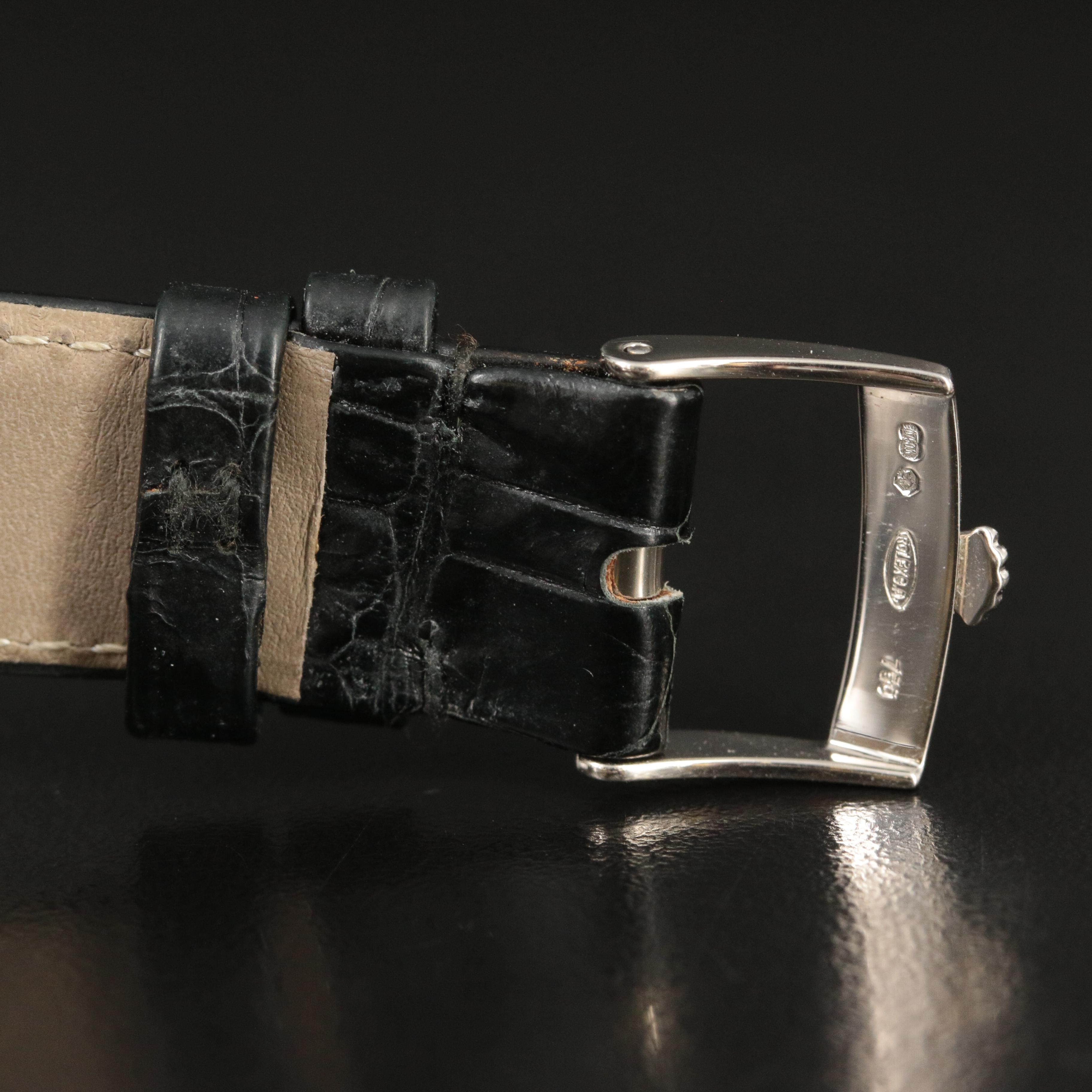 2005 18K Rolex Cellini Stem Wind Watch