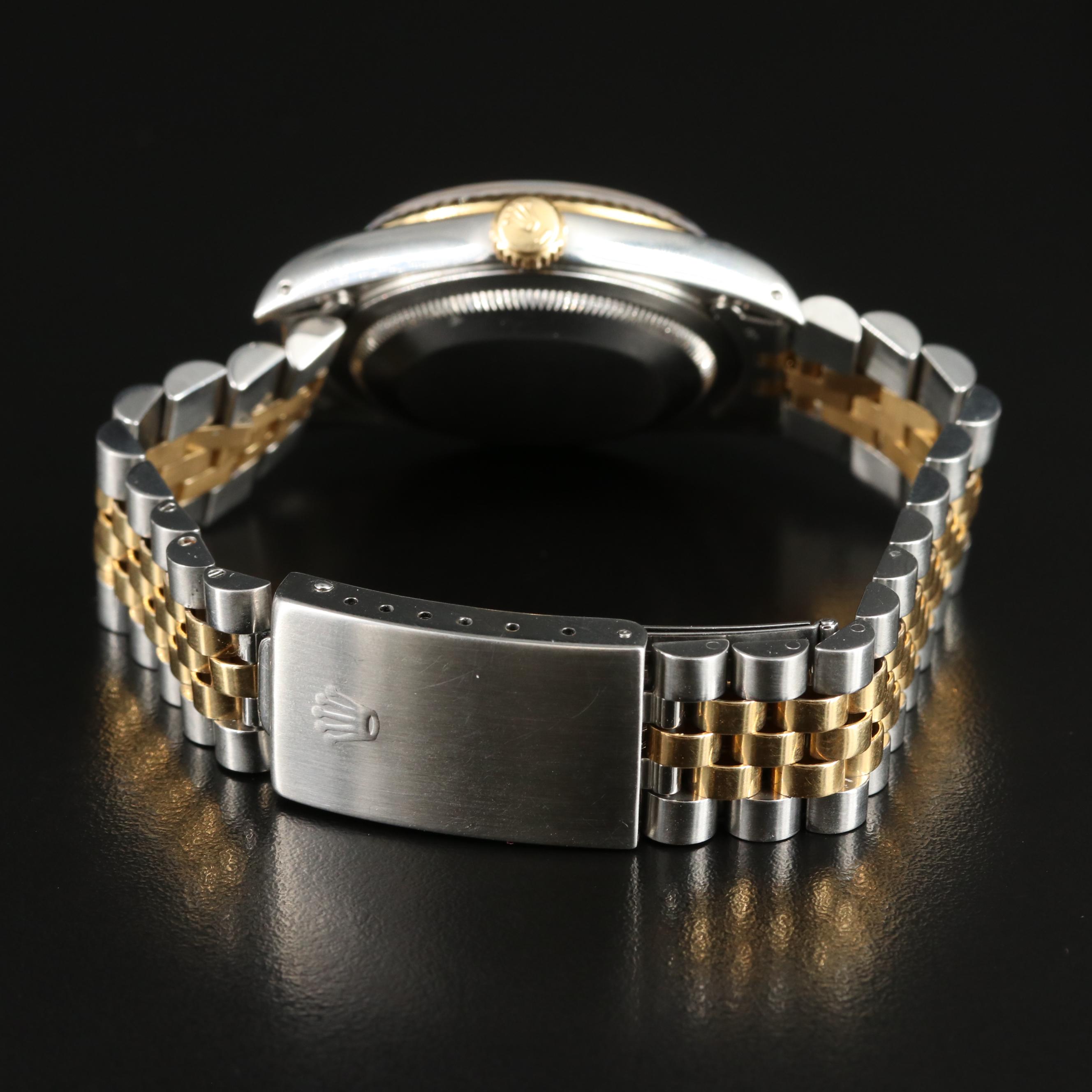 1988 Rolex Tapestry Dial Datejust Watch