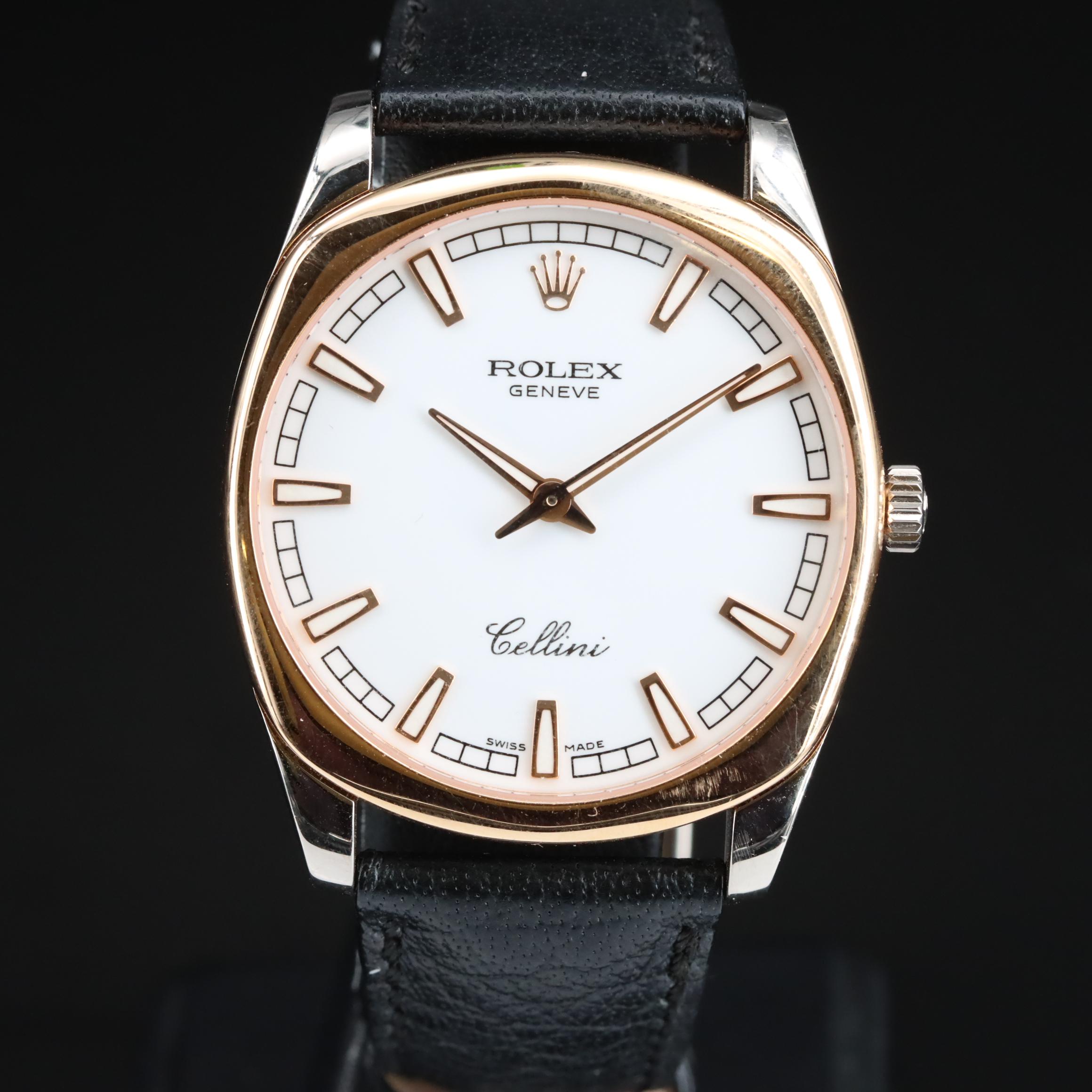18K Two-Tone Rolex Cellini Danaos Watch