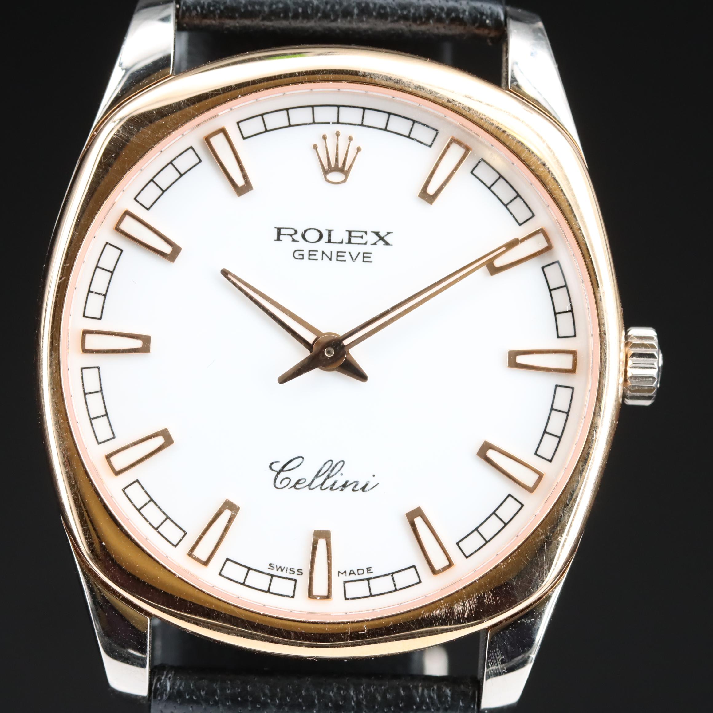 18K Two-Tone Rolex Cellini Danaos Watch