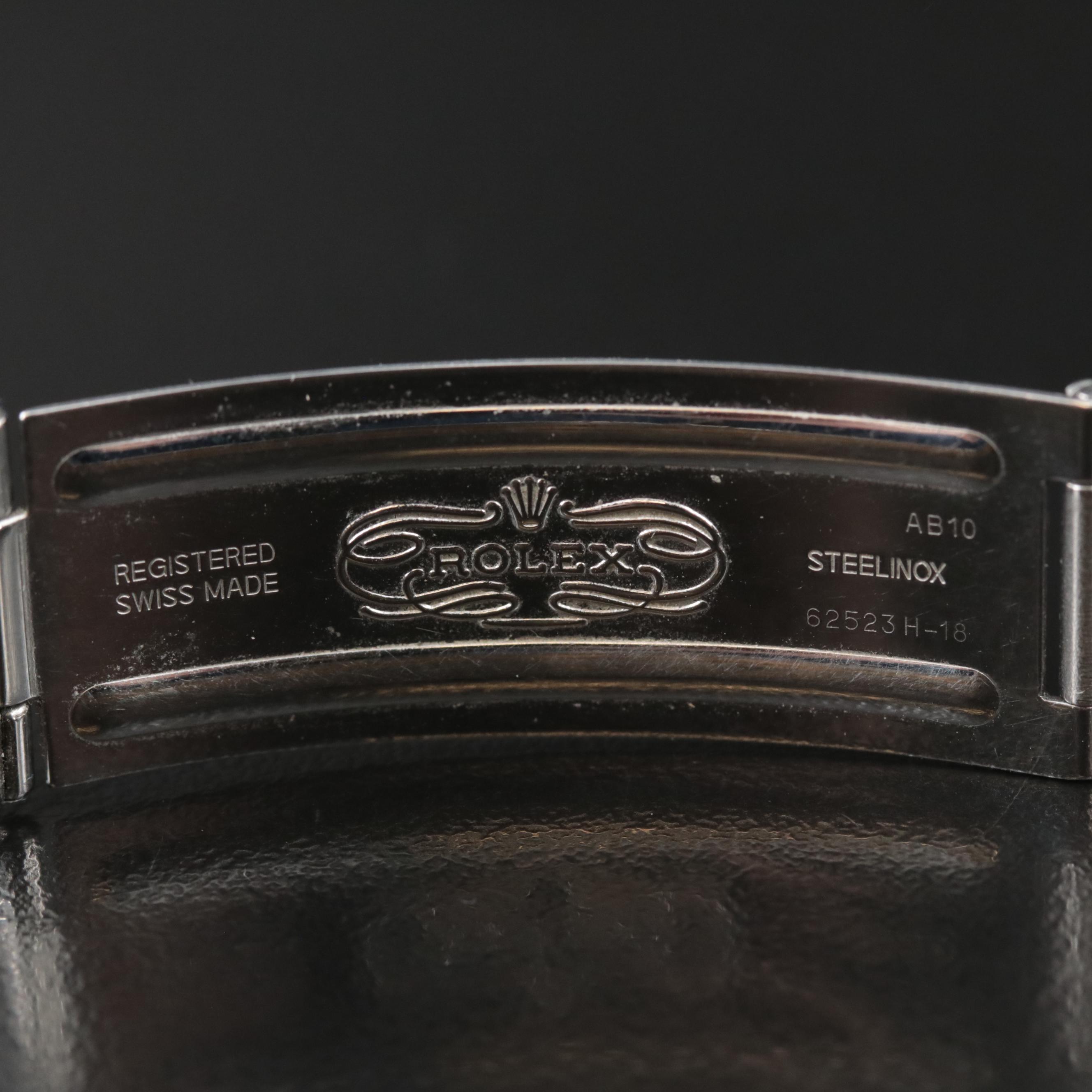 2000 Rolex Roman White Dial Datejust Watch