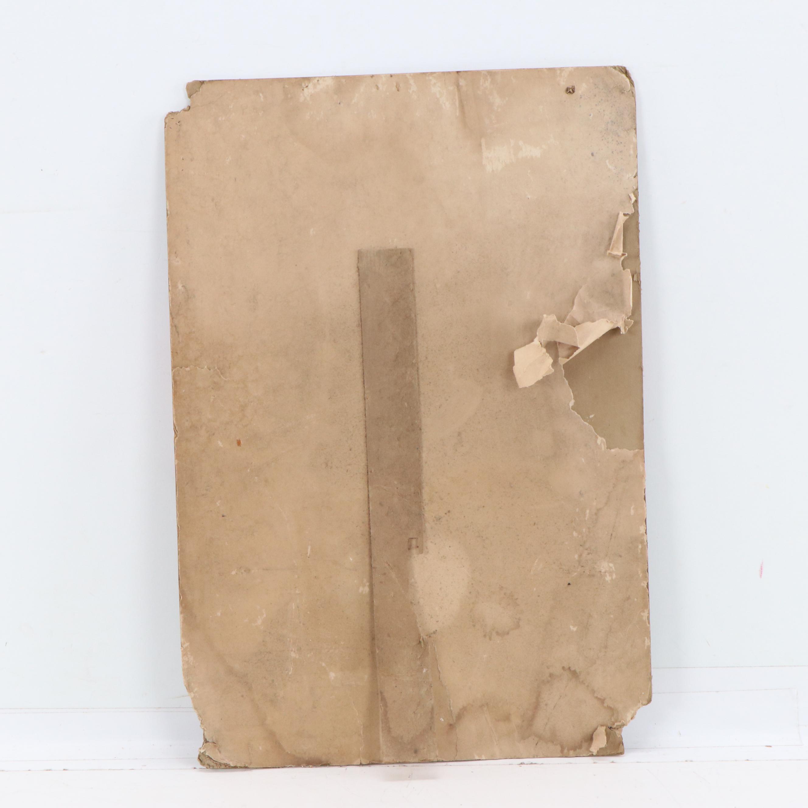 Sunbeam Advertisement Offset Lithograph Poster for Toaster, Mid 20th Century