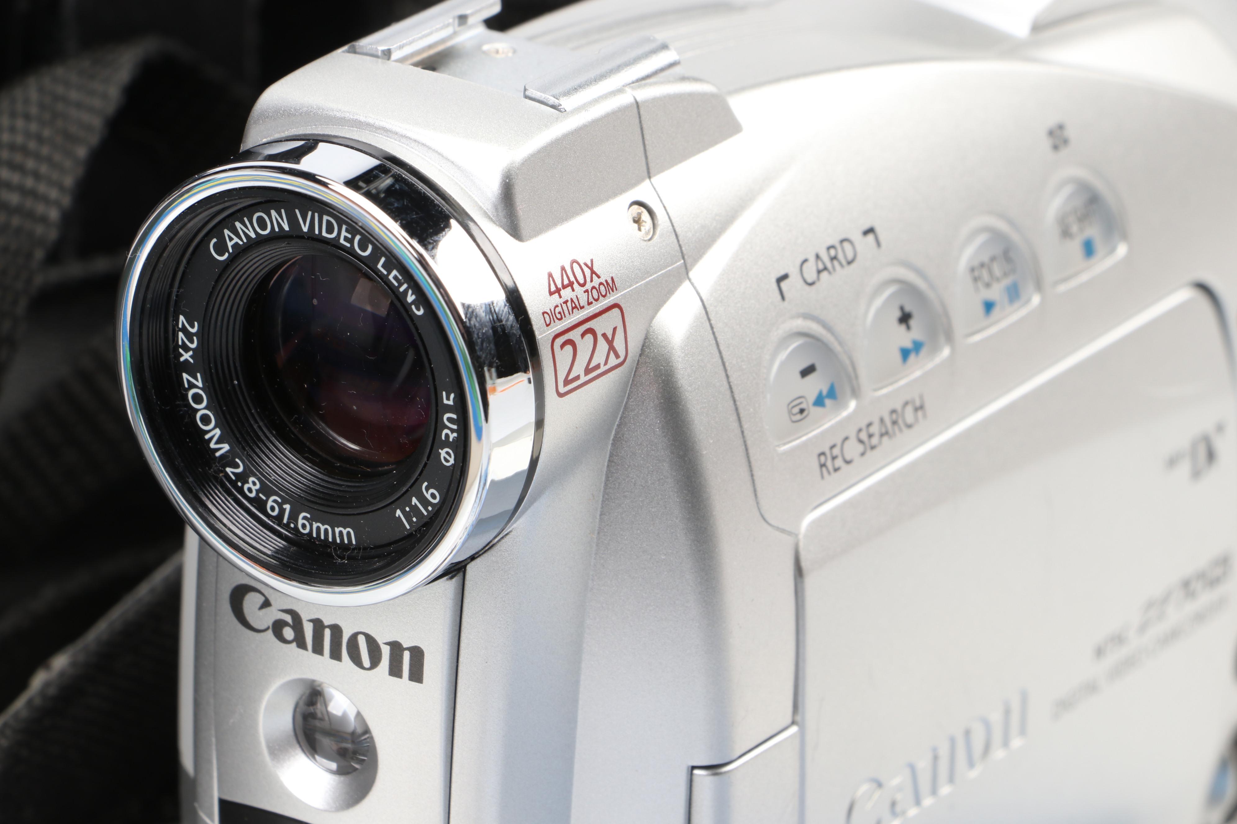 Minolta Vectis 40 Camera with Canon ZR70MC Digital Camcorder and More