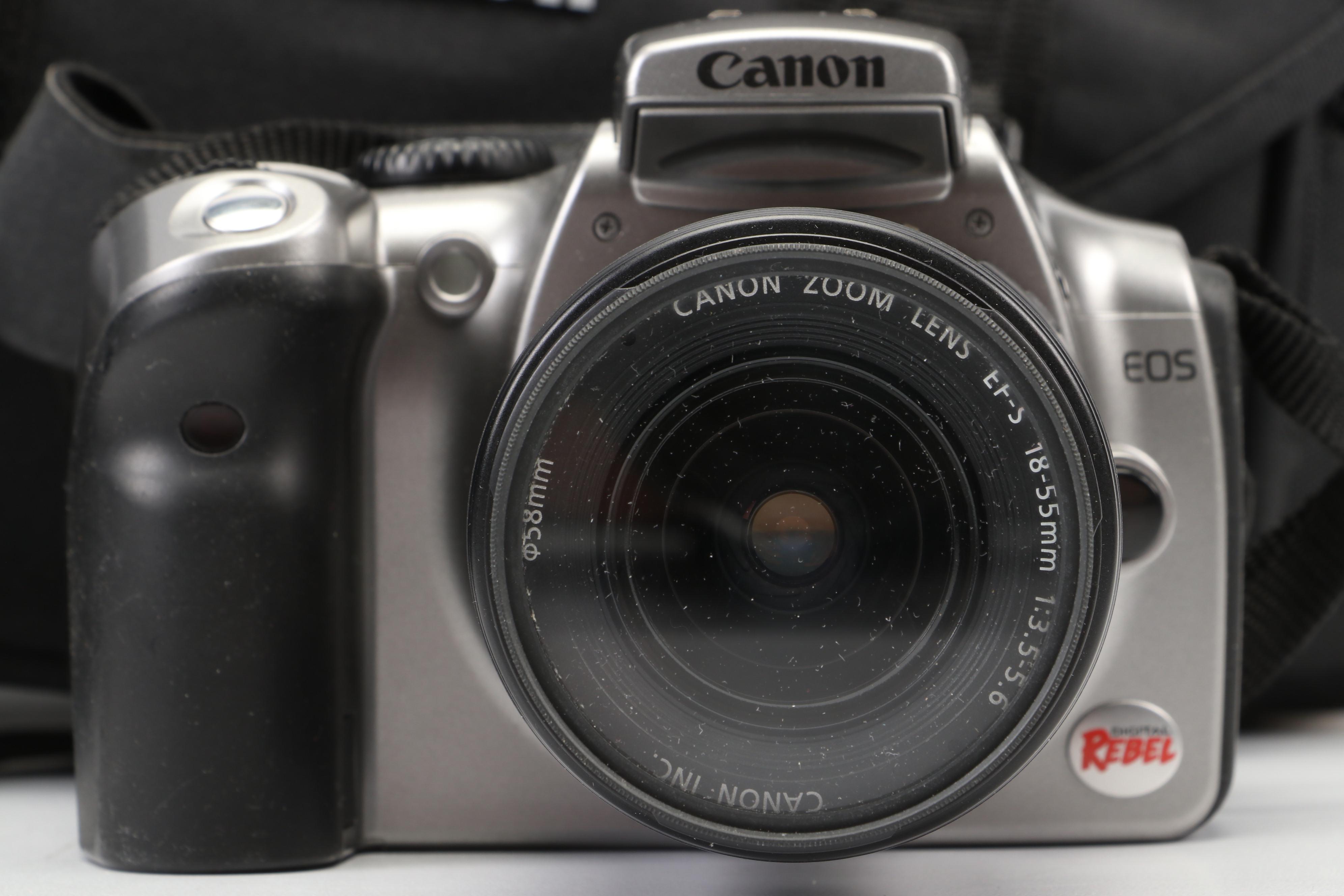 Minolta Vectis 40 Camera with Canon ZR70MC Digital Camcorder and More