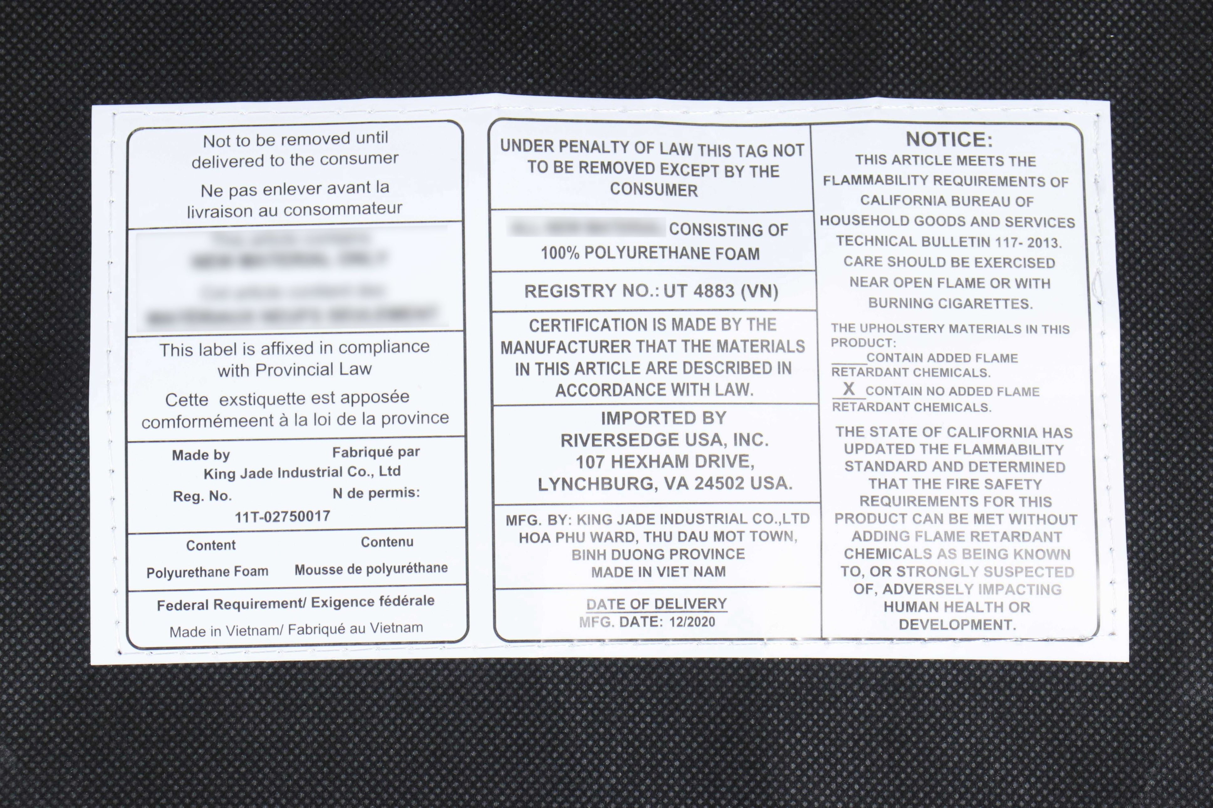 Five-Piece King Jade Furniture Co. Farmhouse Style White-Painted Dining Set