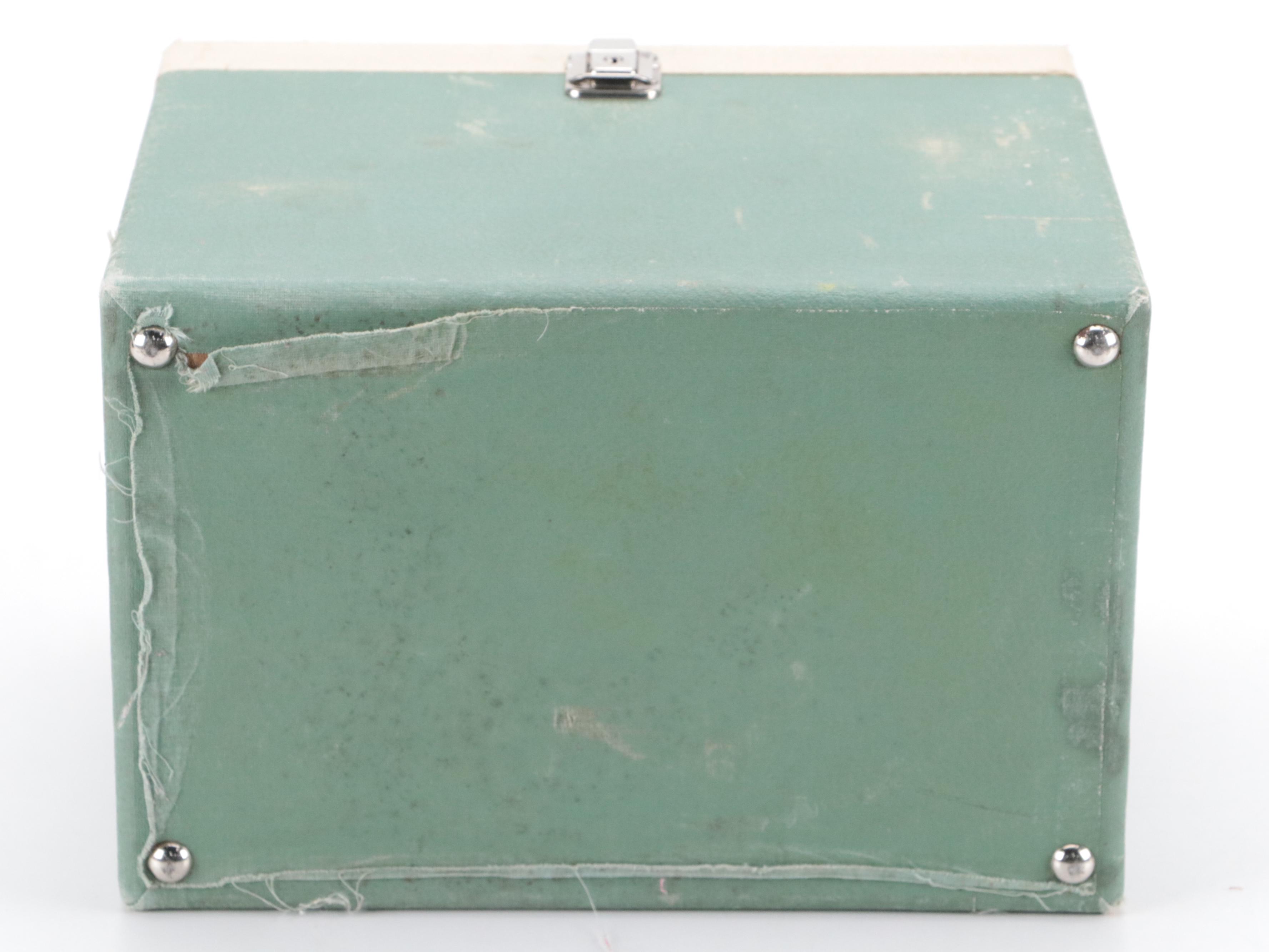 Singer 221K Featherweight Portable Sewing Machine, Mid-20th Century