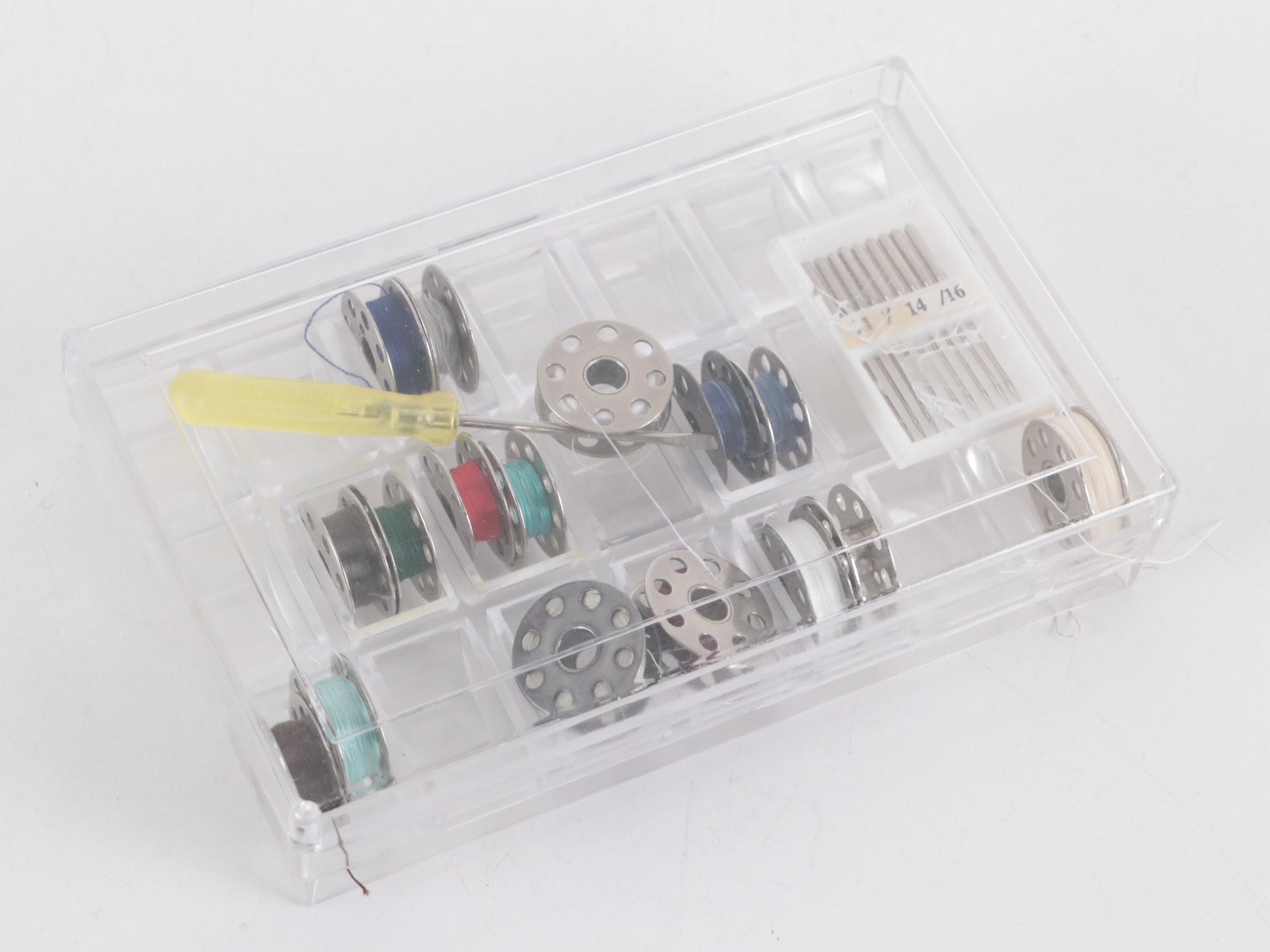 Singer 221K Featherweight Portable Sewing Machine, Mid-20th Century