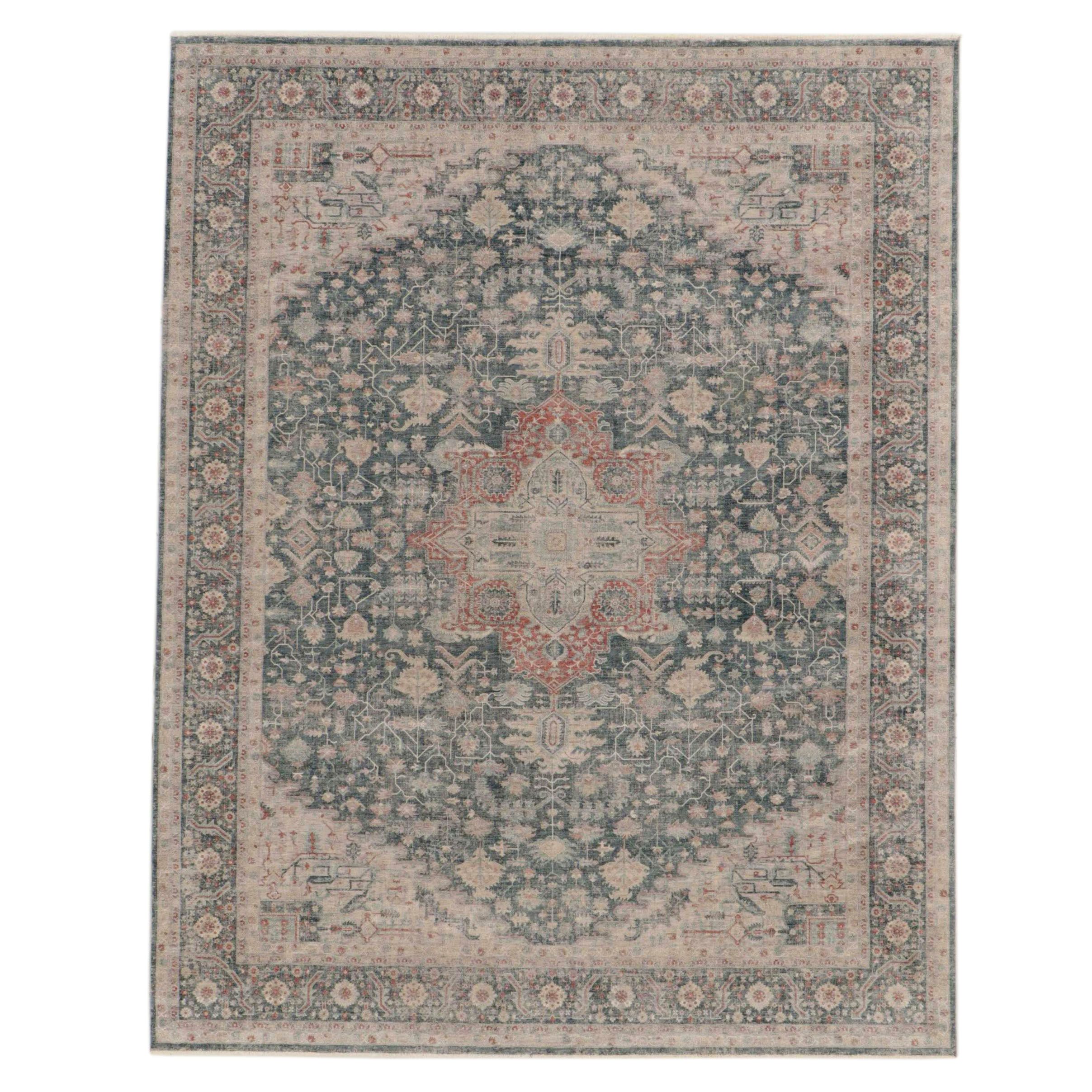 7'10 x 10' Machine Made Kenneth Mink Vintage Treasures Nain Area Rug