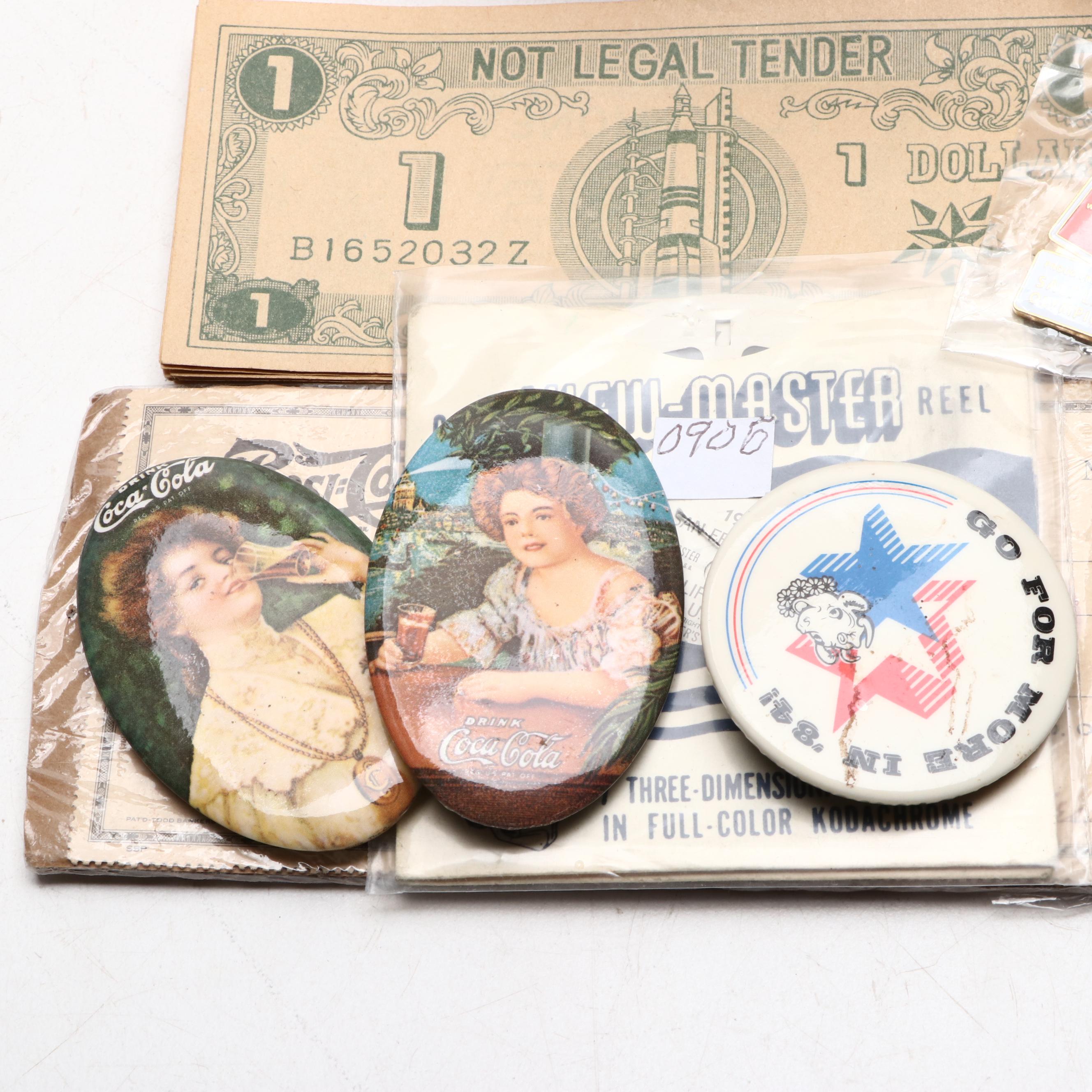 Coca-Cola, Meadow Gold Ice Cream, and More Political and Advertising Memorabilia
