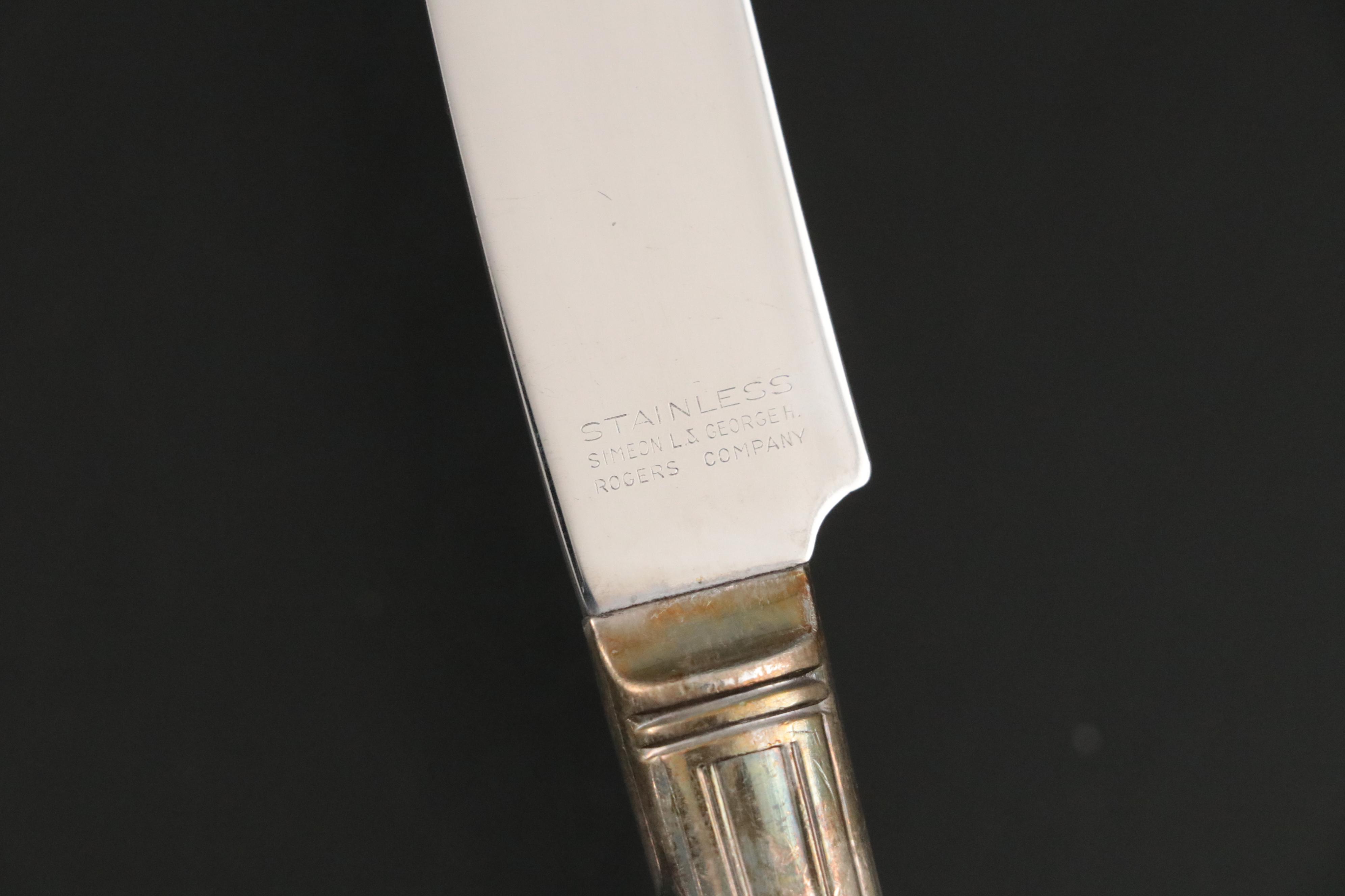 Simeon L. & George H. Rogers Company Silver Plate Dinner Forks and More