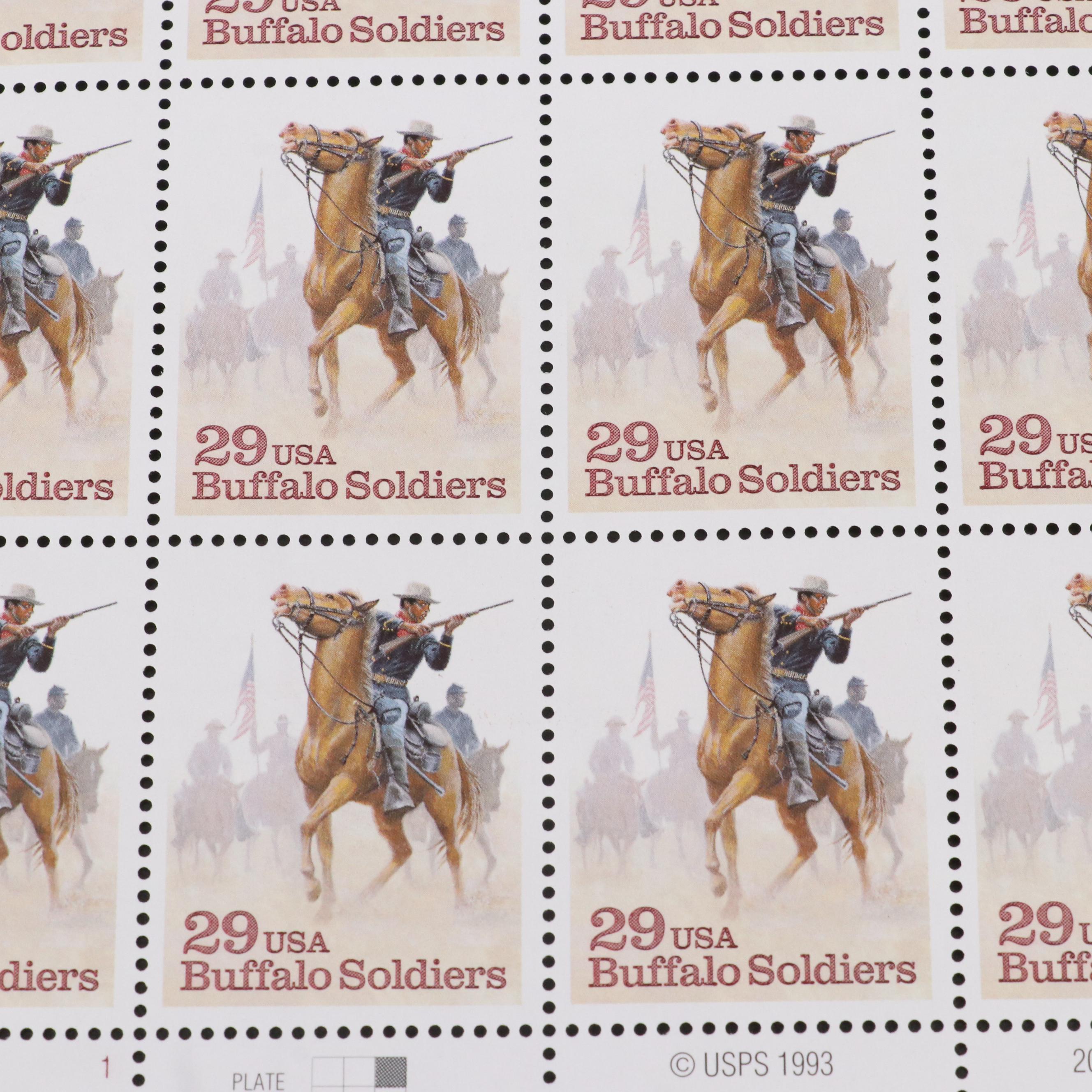 Over 130 U.S. Postage Stamp Sheets