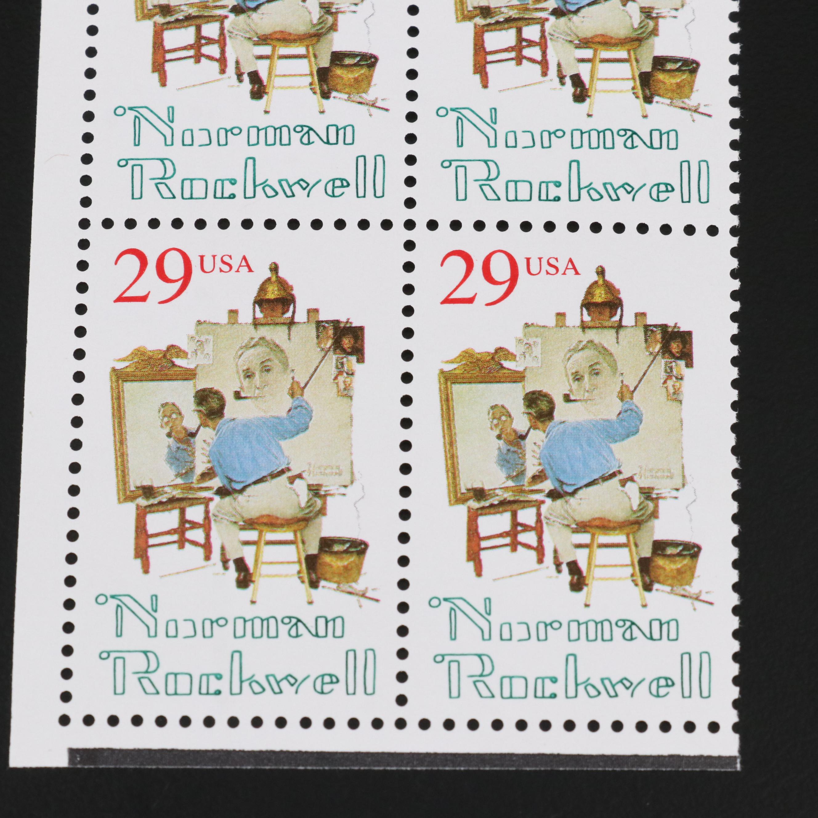 Over 130 U.S. Postage Stamp Sheets