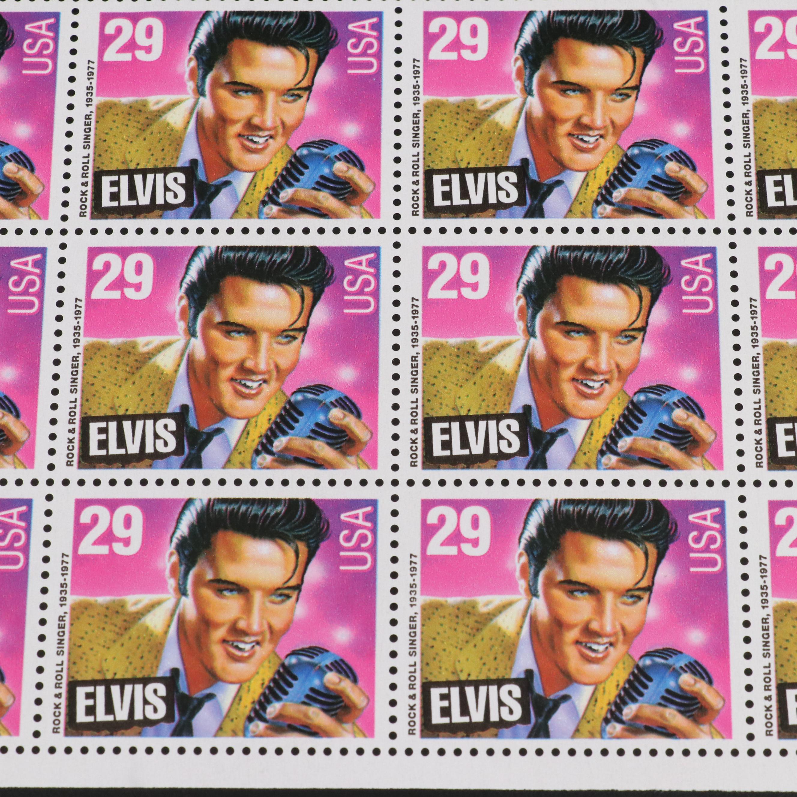 Over 130 U.S. Postage Stamp Sheets