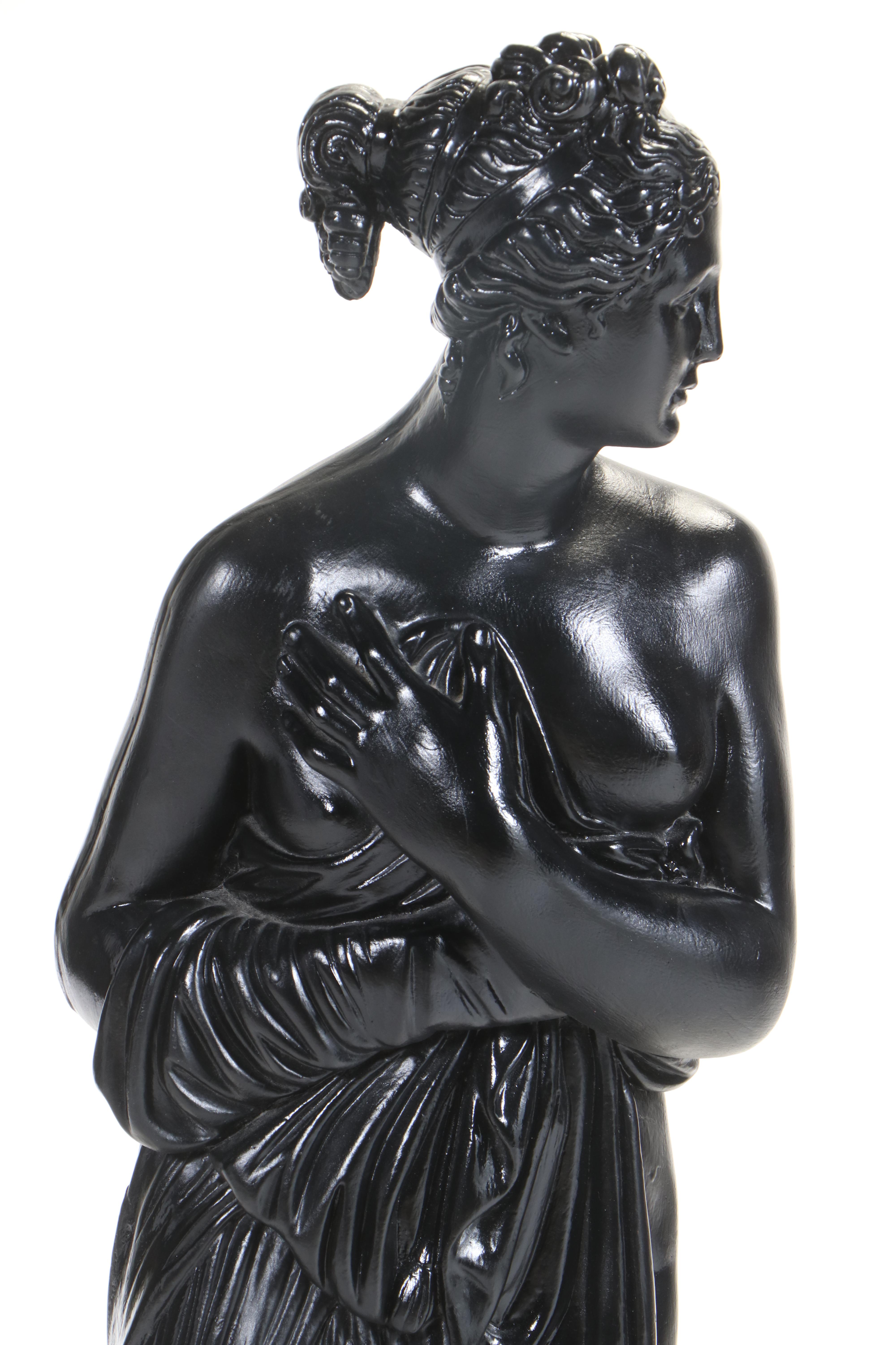 Large Neoclassical Cast Plaster Sculpture
