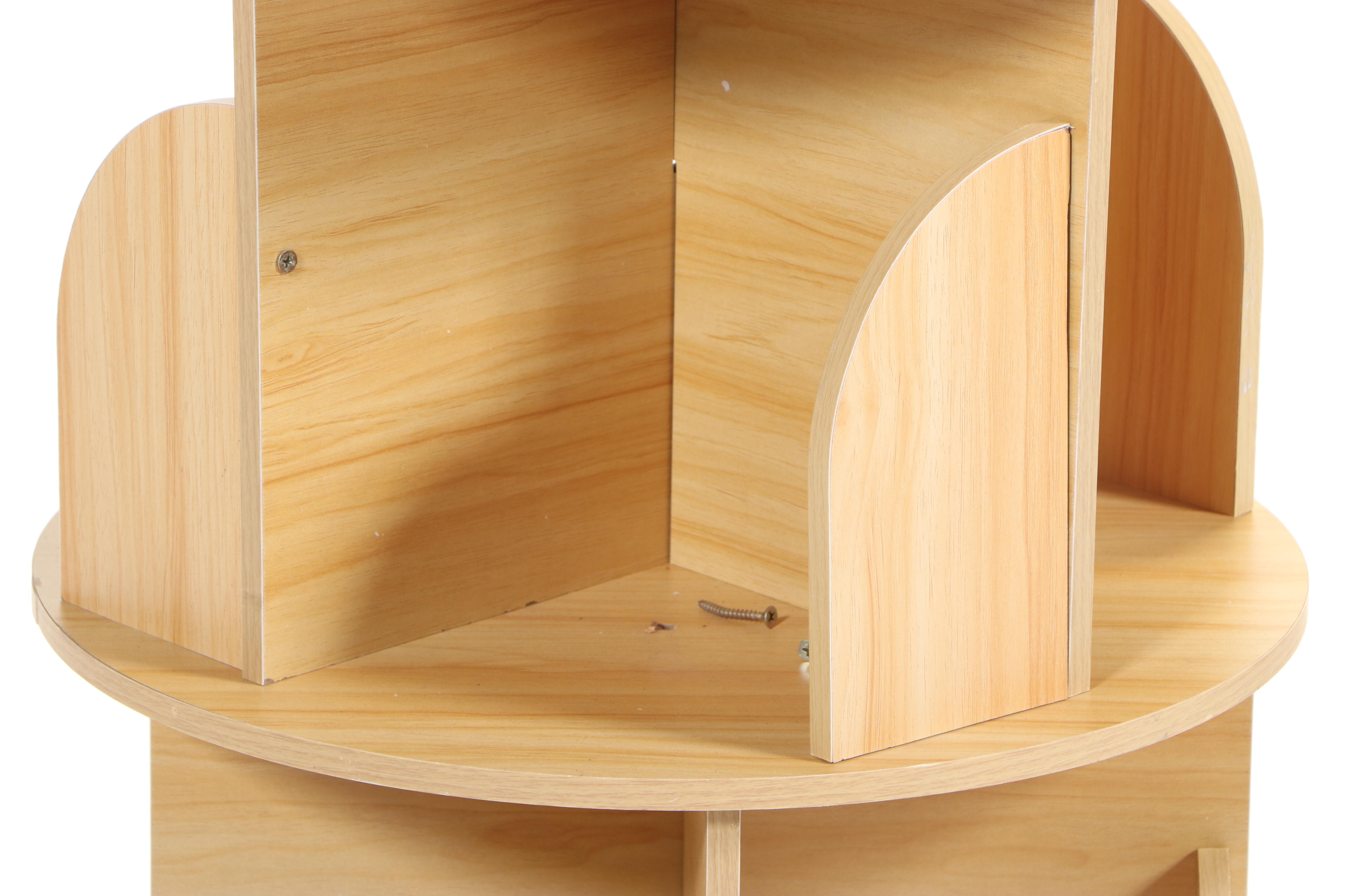 Pine Rotating Bookcase