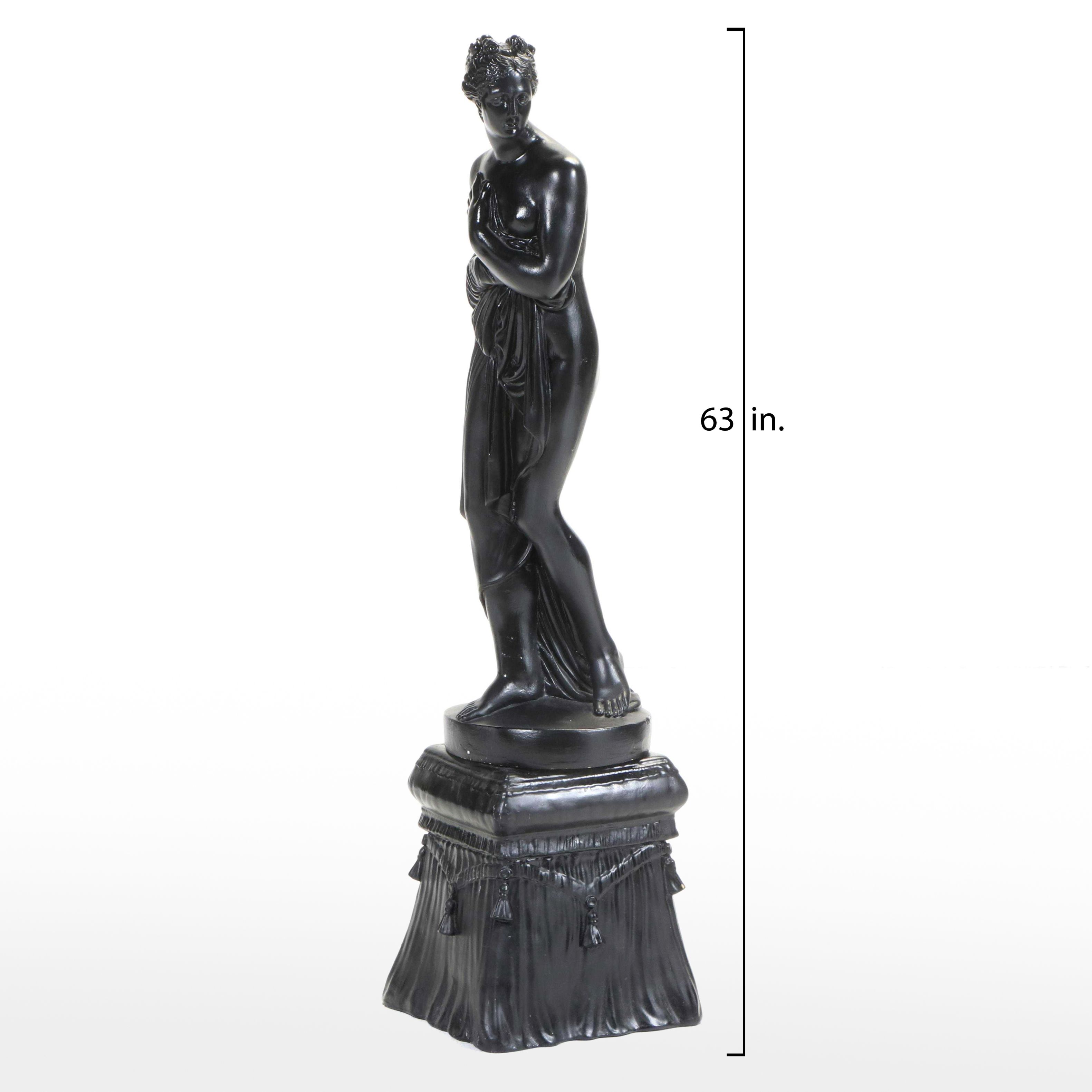 Large Neoclassical Cast Plaster Sculpture