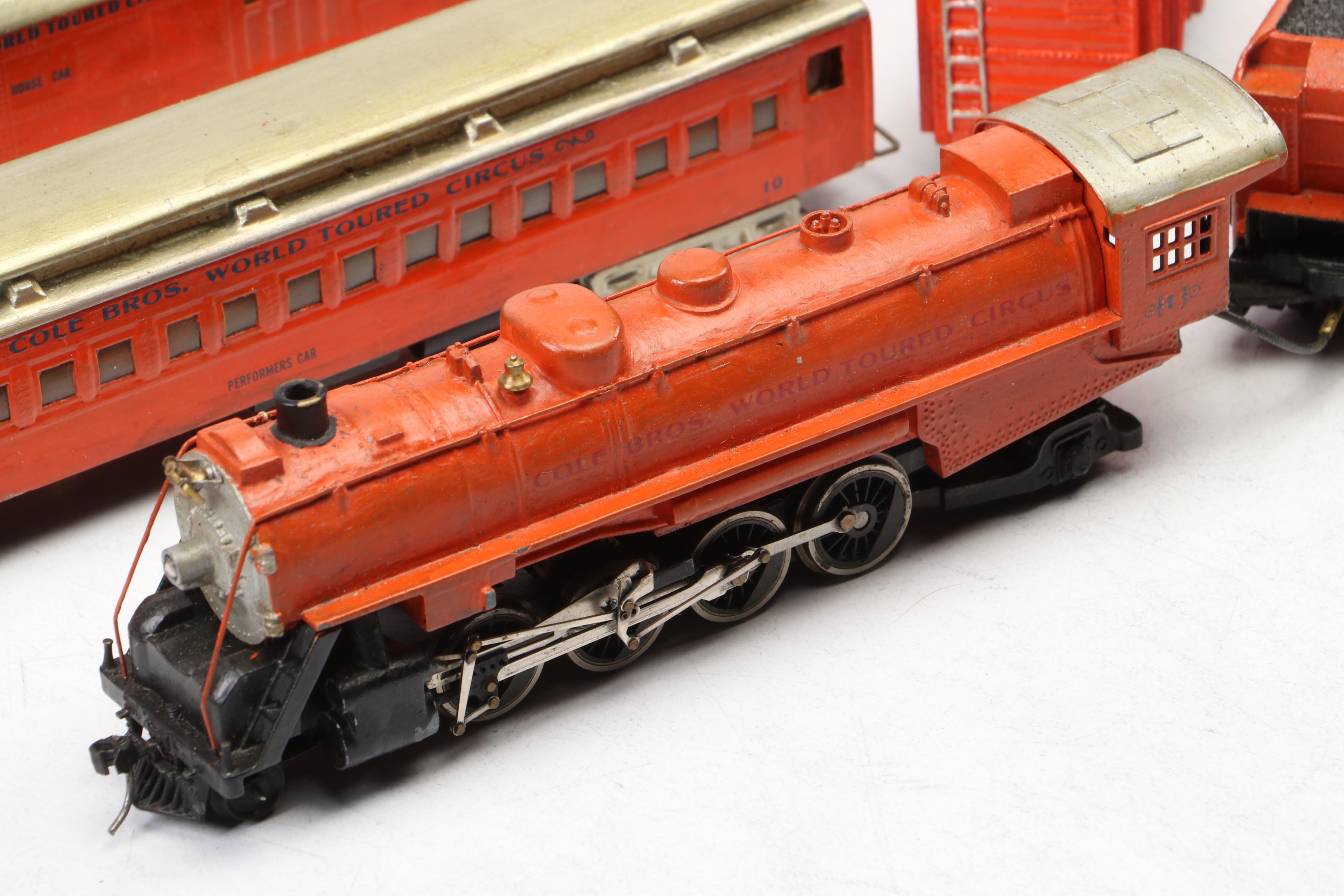 Cole Bros. Circus O Train Set