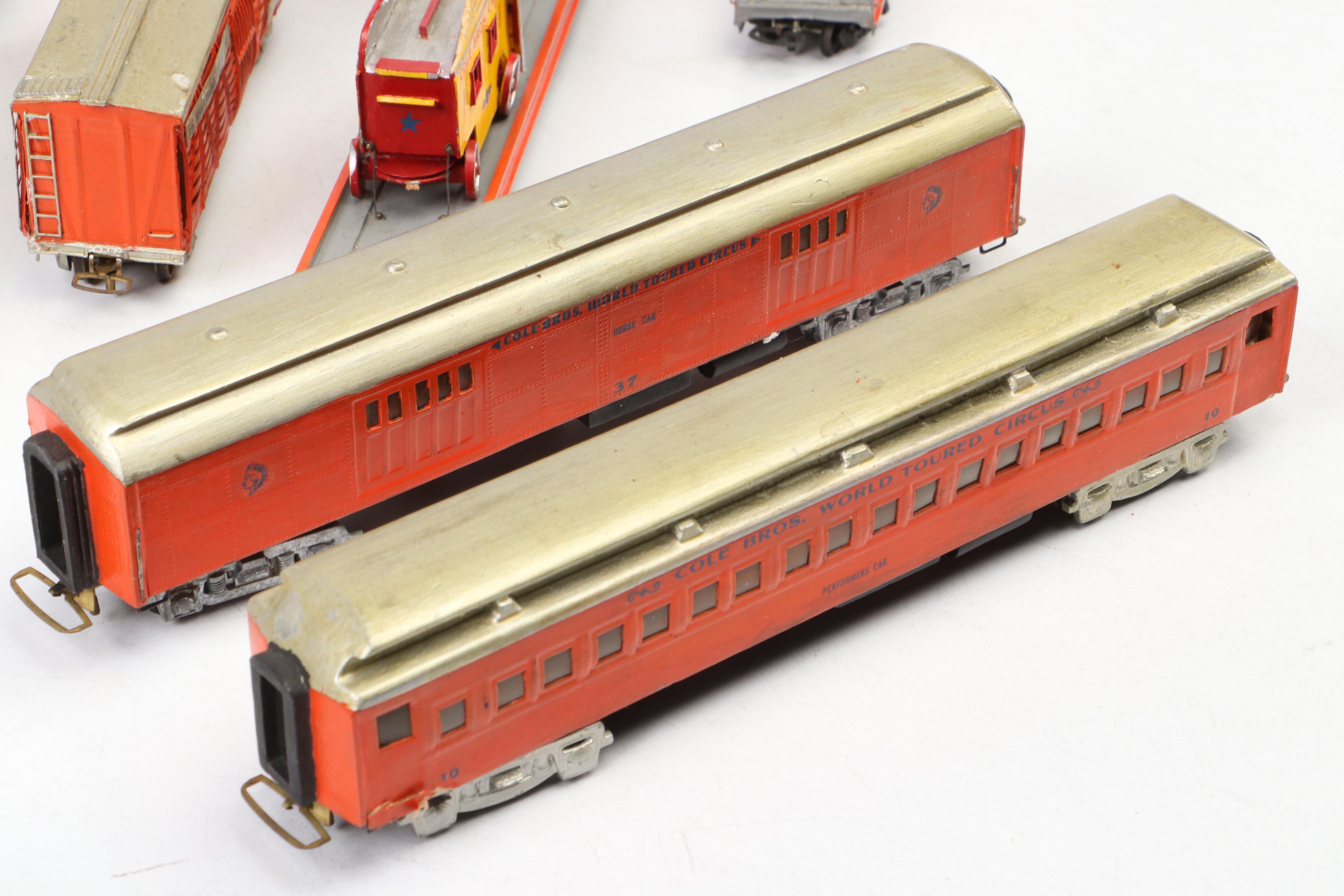 Cole Bros. Circus O Train Set