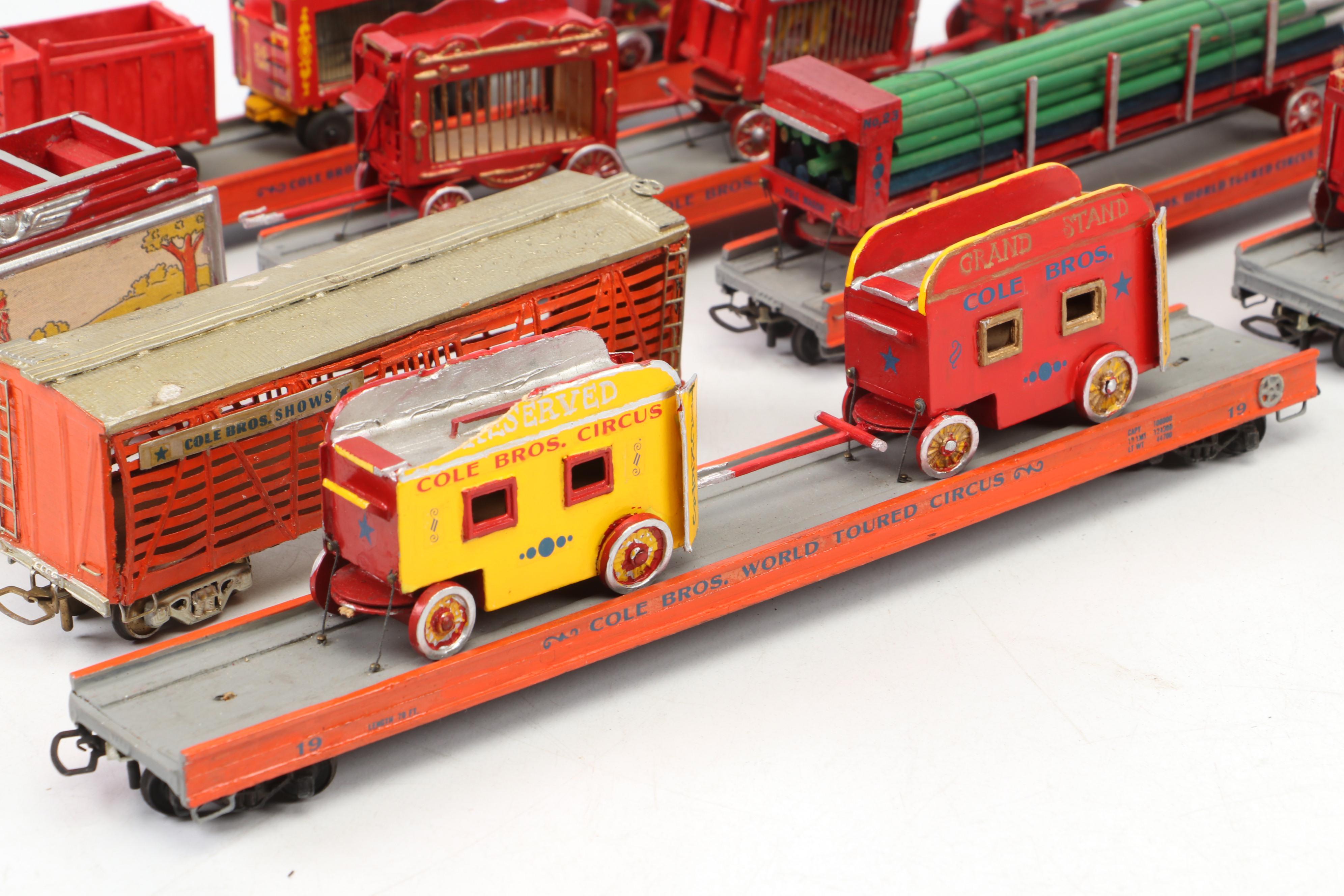 Cole Bros. Circus O Train Set