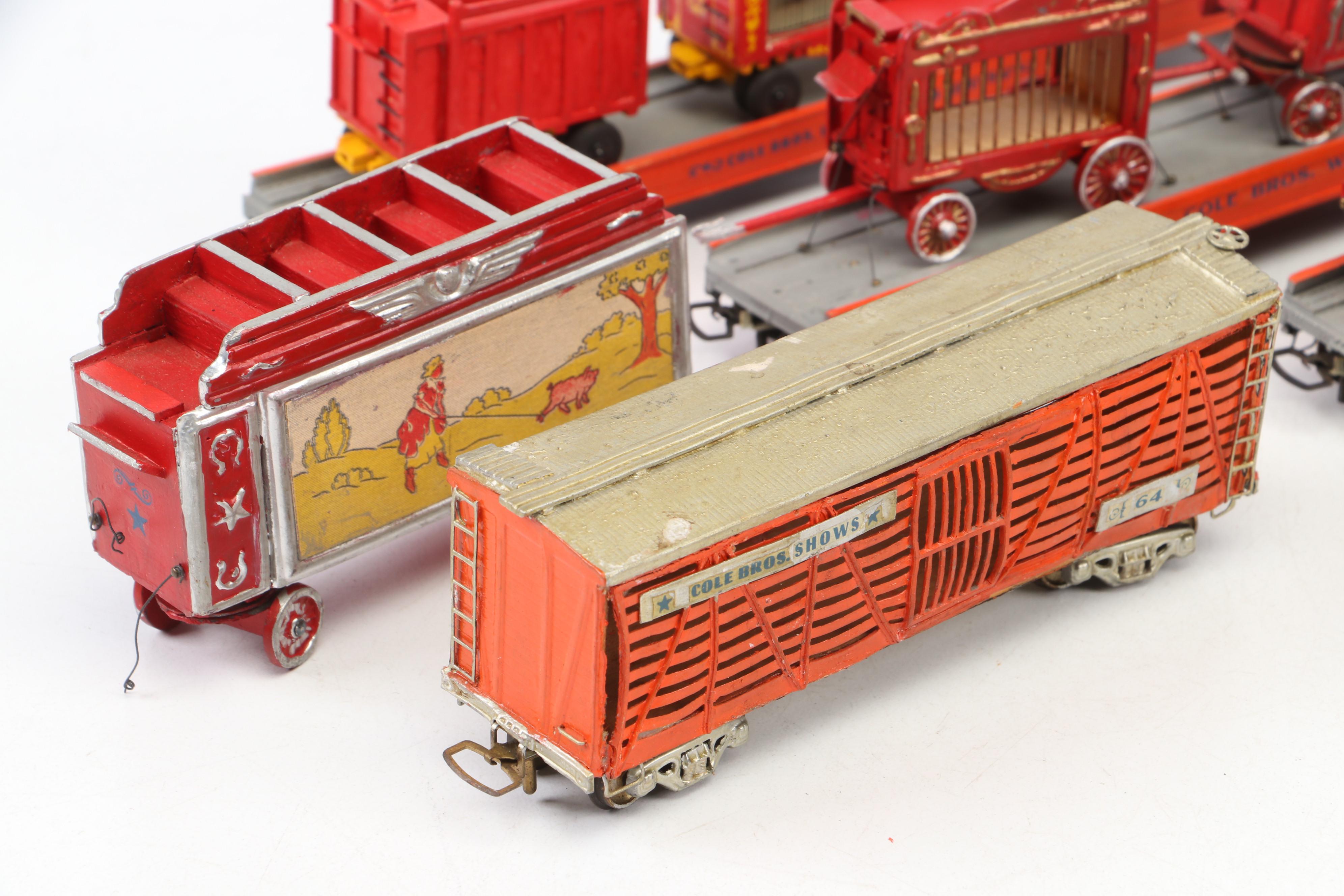 Cole Bros. Circus O Train Set