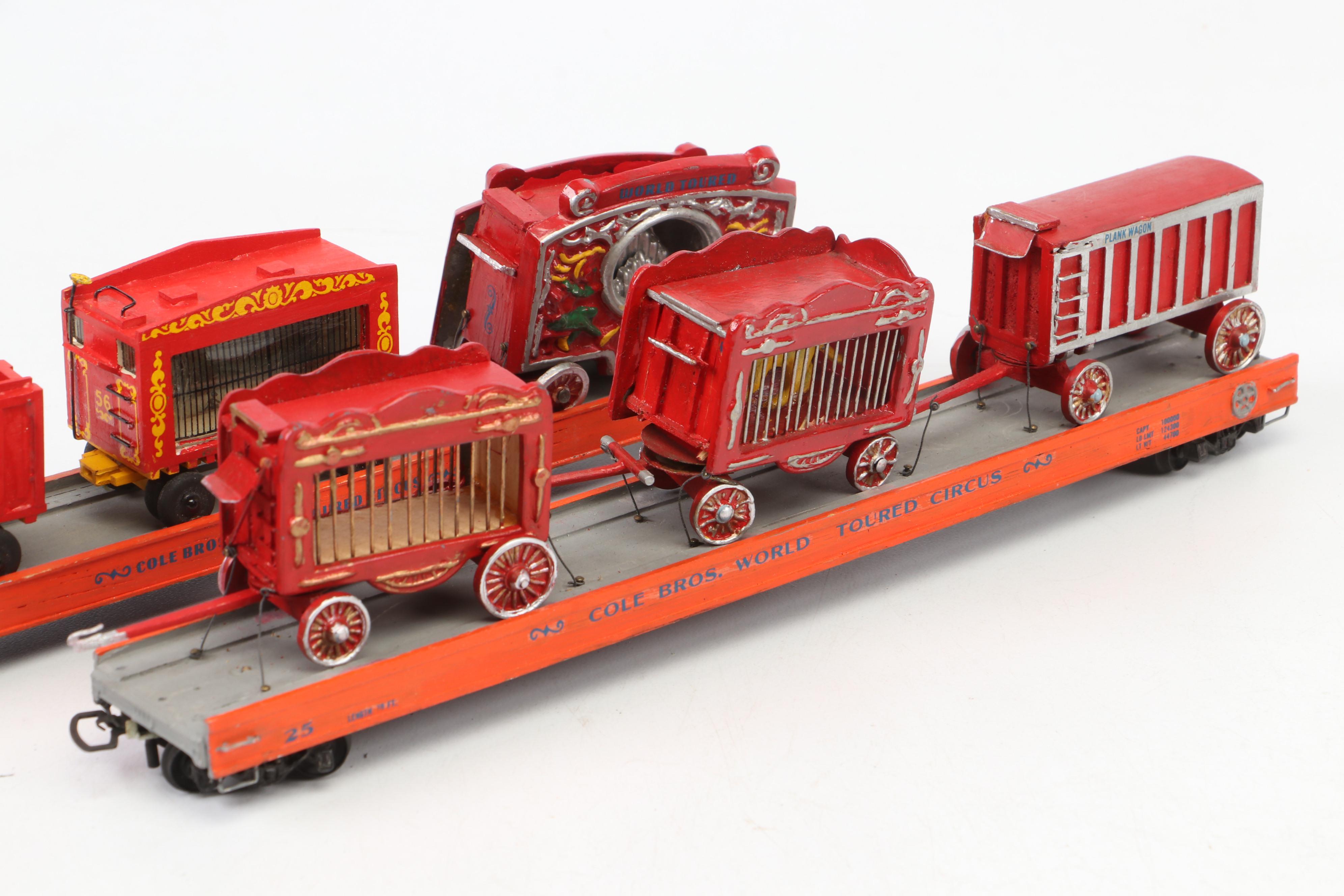 Cole Bros. Circus O Train Set