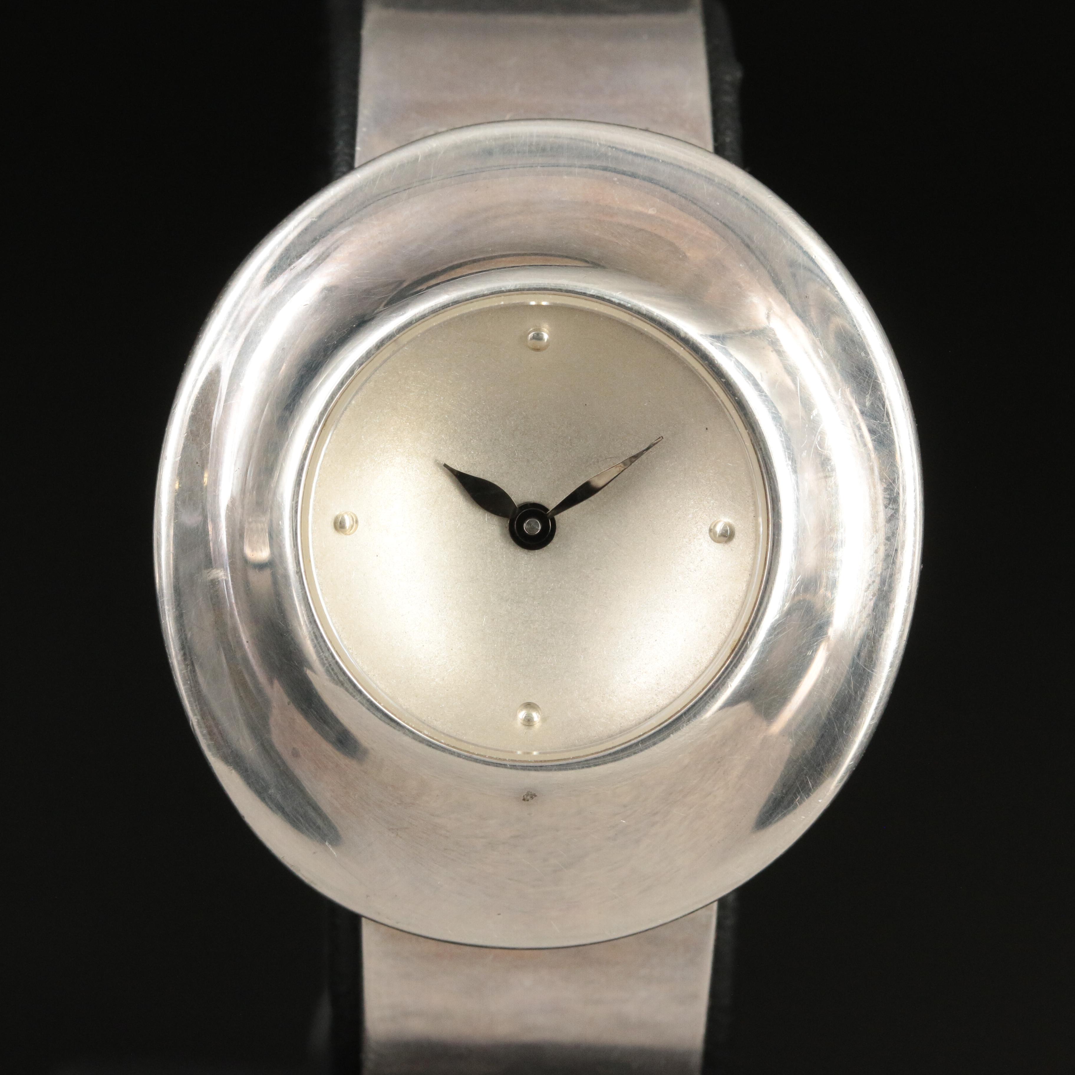 Sterling Robert Lee Morris Quartz Bracelet Watch