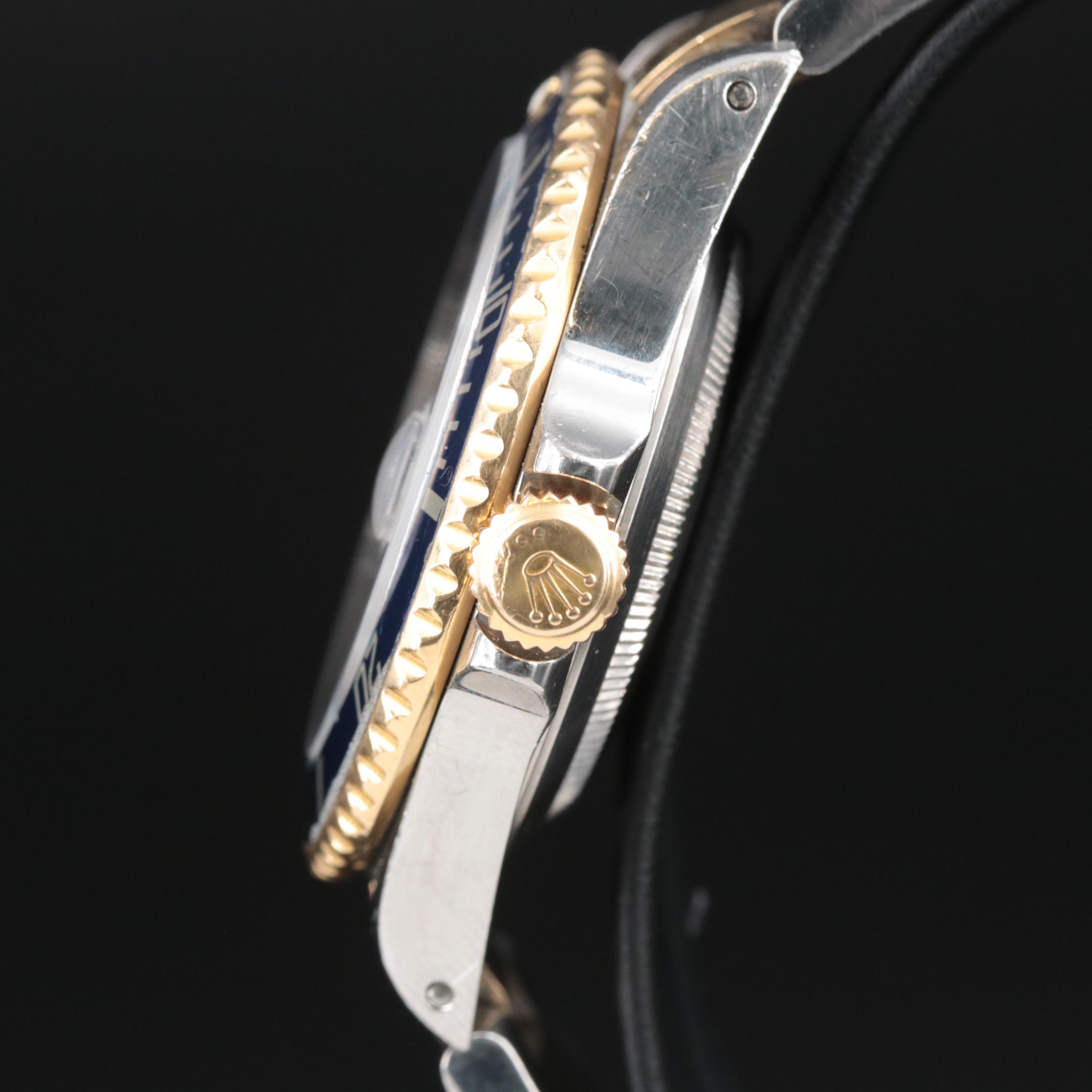 2002 18K and Stainless Steel Rolex Submariner Date Watch